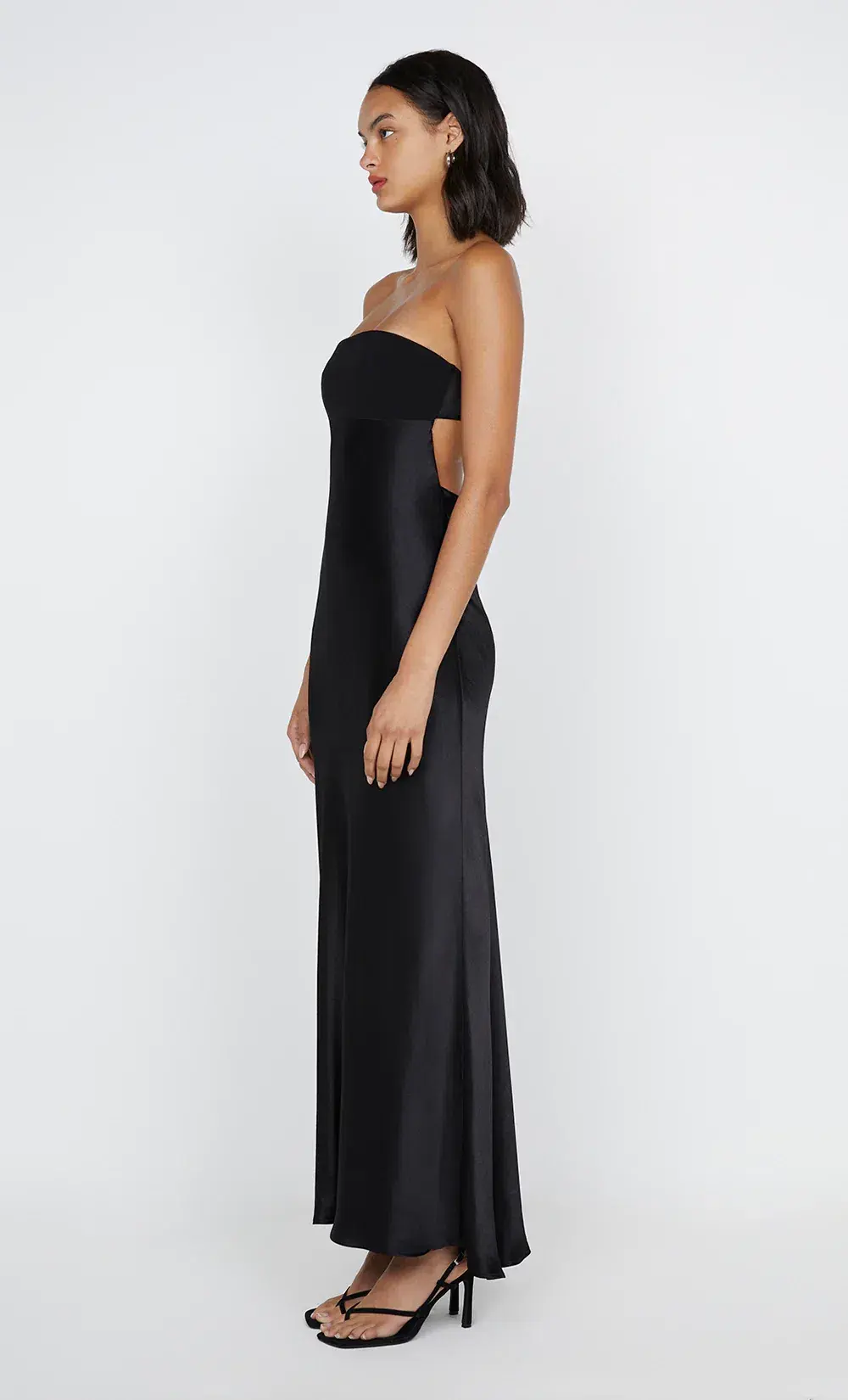 Bec & Bridge Zari Strapless Maxi Dress Black Size 10  - Image 2
