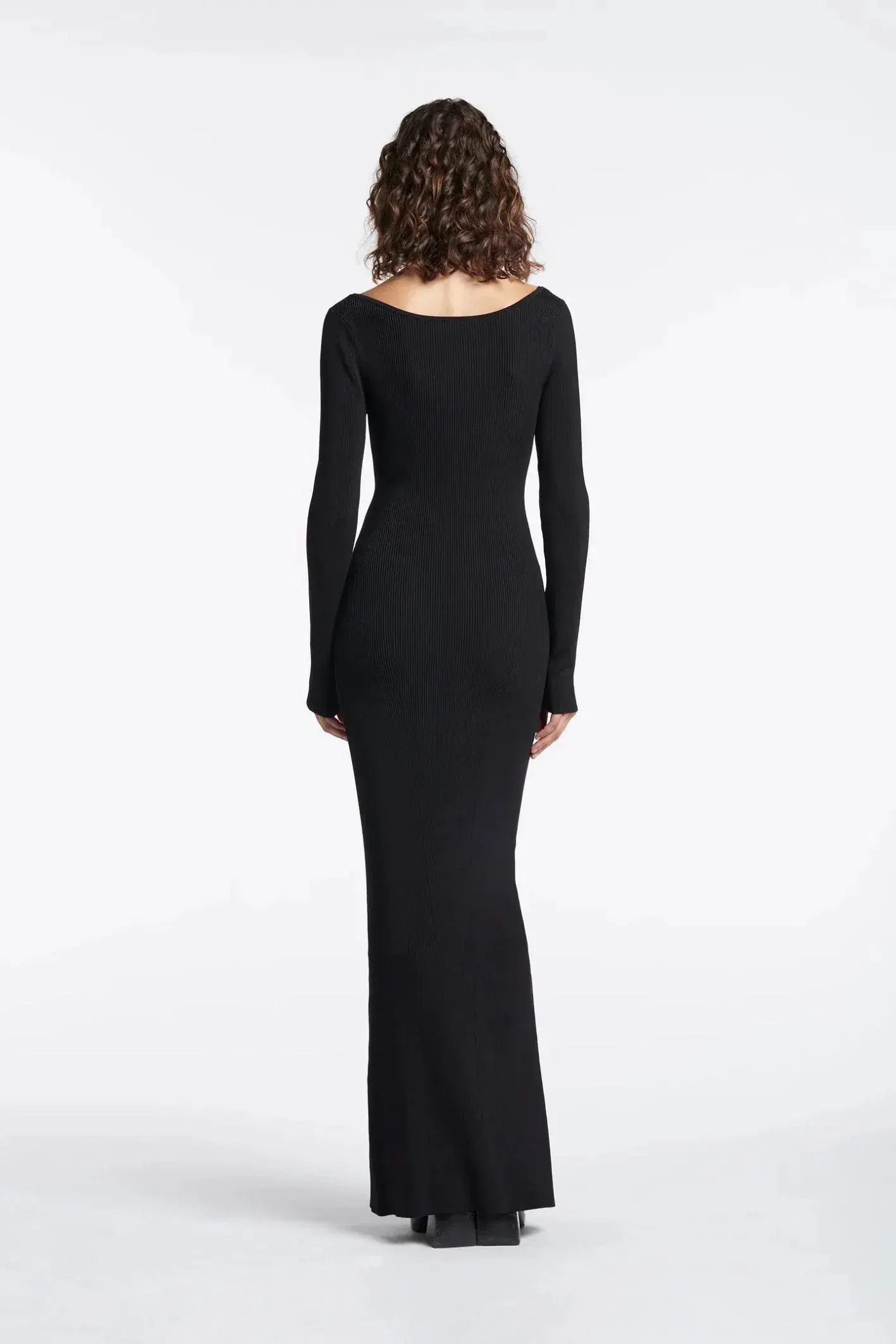 Sir the Label Petit Palace Midi Dress Black Size 8 - Image 3