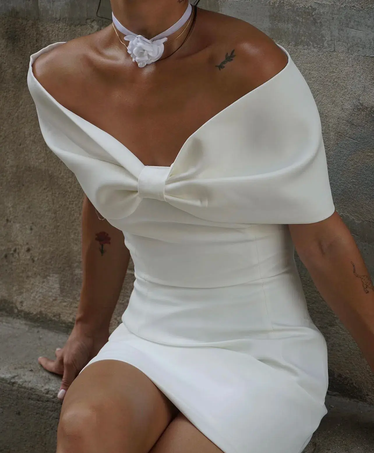 Meshki Gwyneth Dress White Size 10  - Image 2