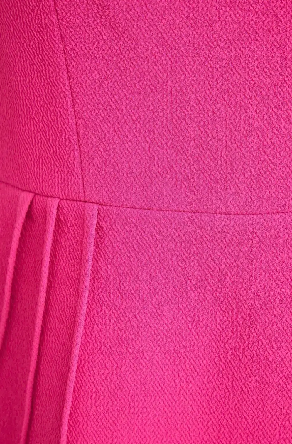 Emilia Wickstead Salma Mini Dress, Size AU 6, Hot Pink Cloqué - Image 9