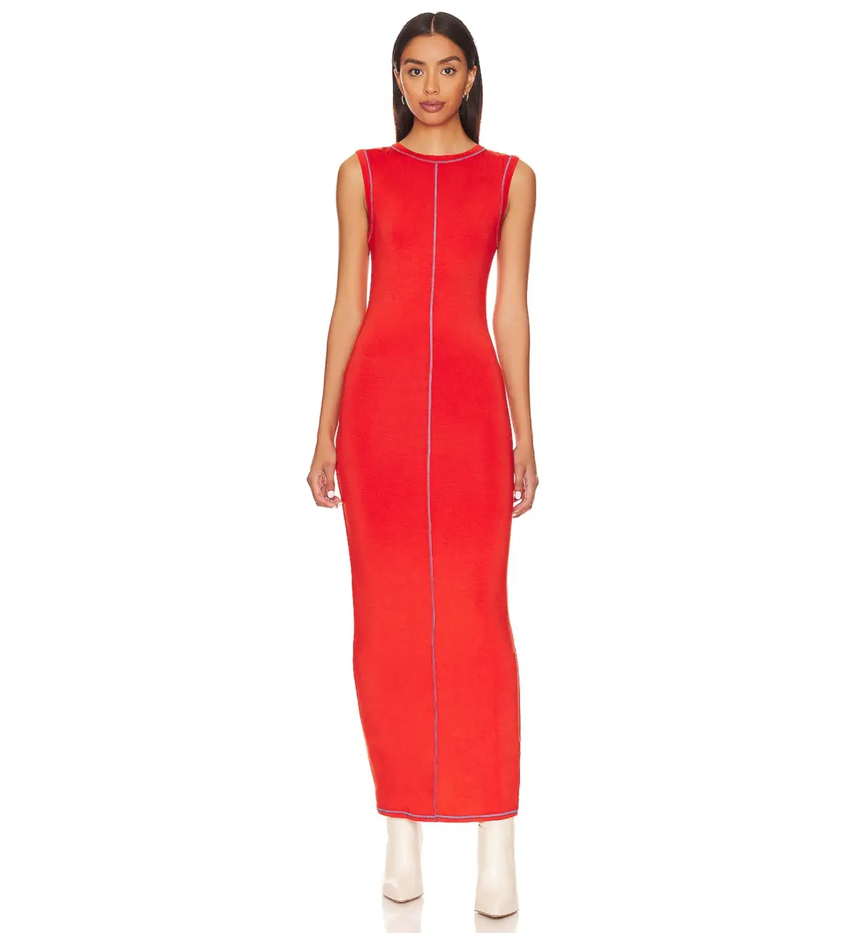 The Line By K Inez Dress Persimon Size 8 - Image 1