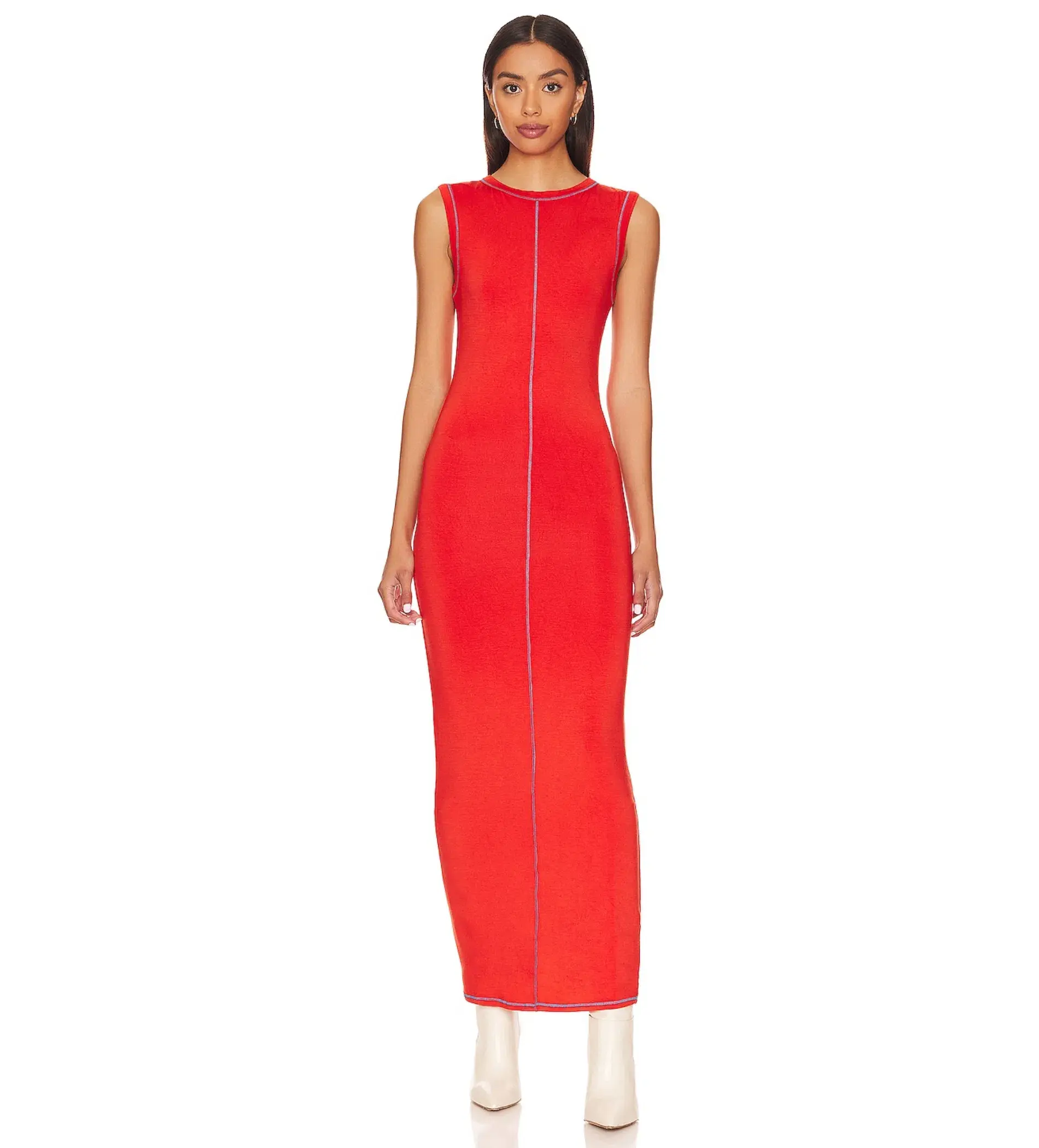 The Line By K Inez Dress Persimon Size 8 - Image 1