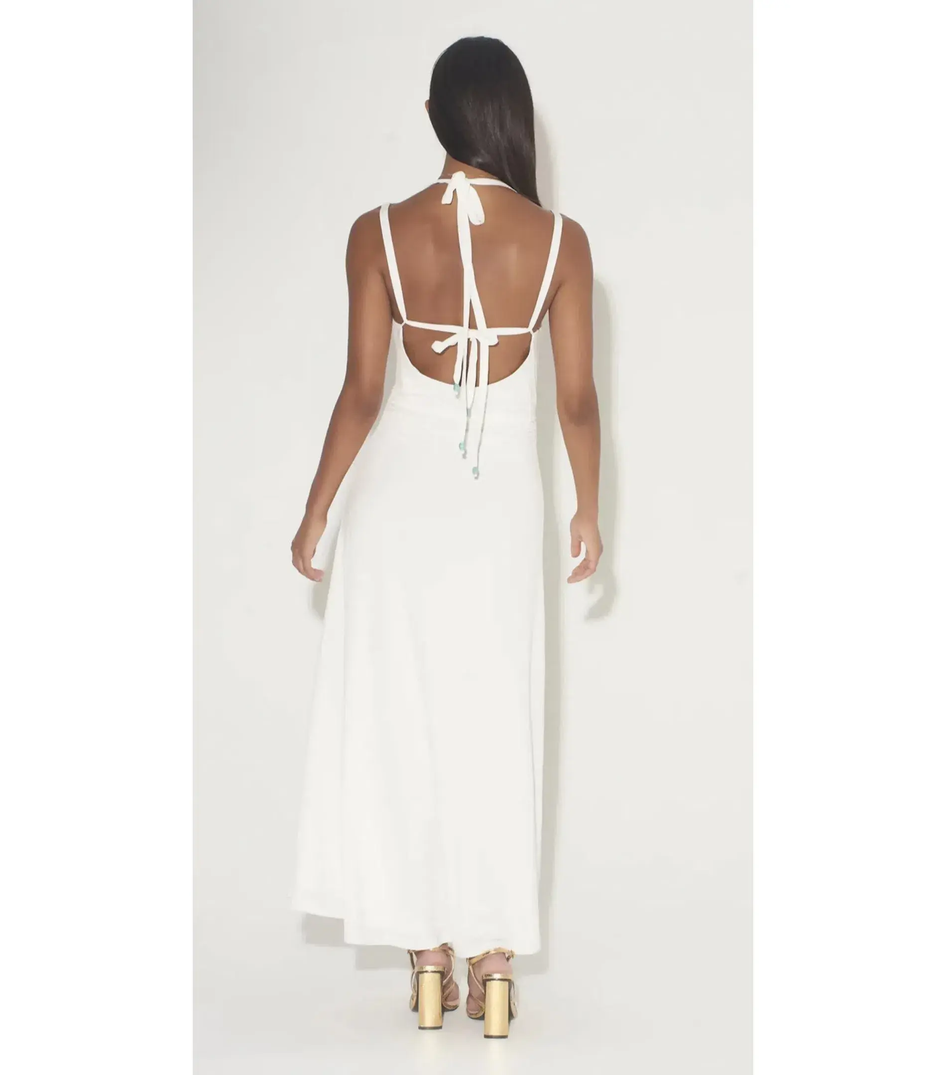 Hansen and Gretel Odessa Dress White Size 8 - Image 2