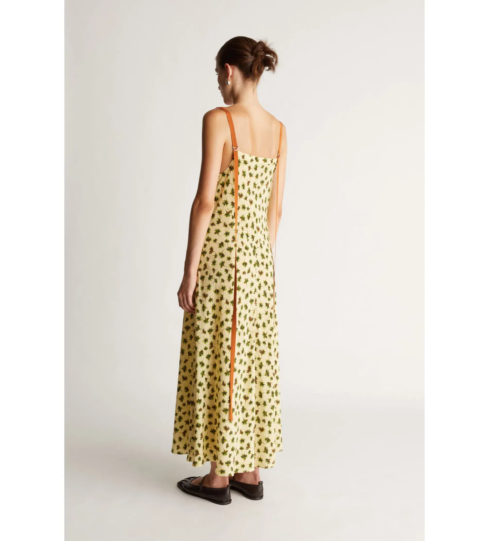 Lee Matthews Daphne Apron Dress Yellow Size 0/Au  - Image 2