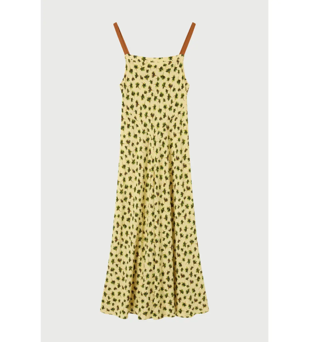 Lee Matthews Daphne Apron Dress Yellow Size 0/Au  - Image 3