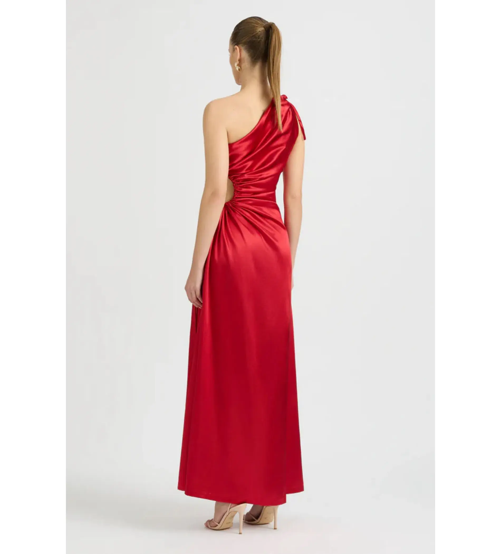 Sonya Moda Nour Maxi Dress in Red Size AU 12 - Image 3