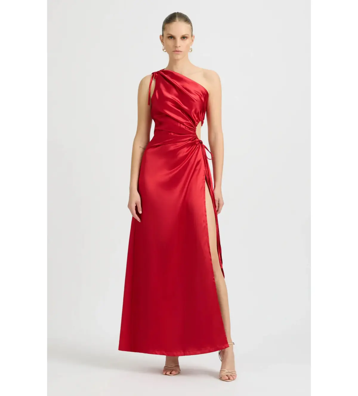 Sonya Moda Nour Maxi Dress in Red Size AU 12 - Image 2