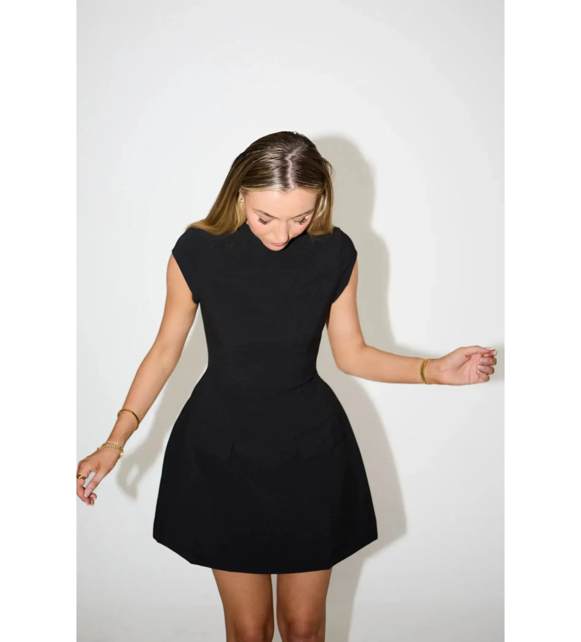 Odd Muse Ultimate Cap Sleeve Dress Black Size S / AU 8 - Image 3