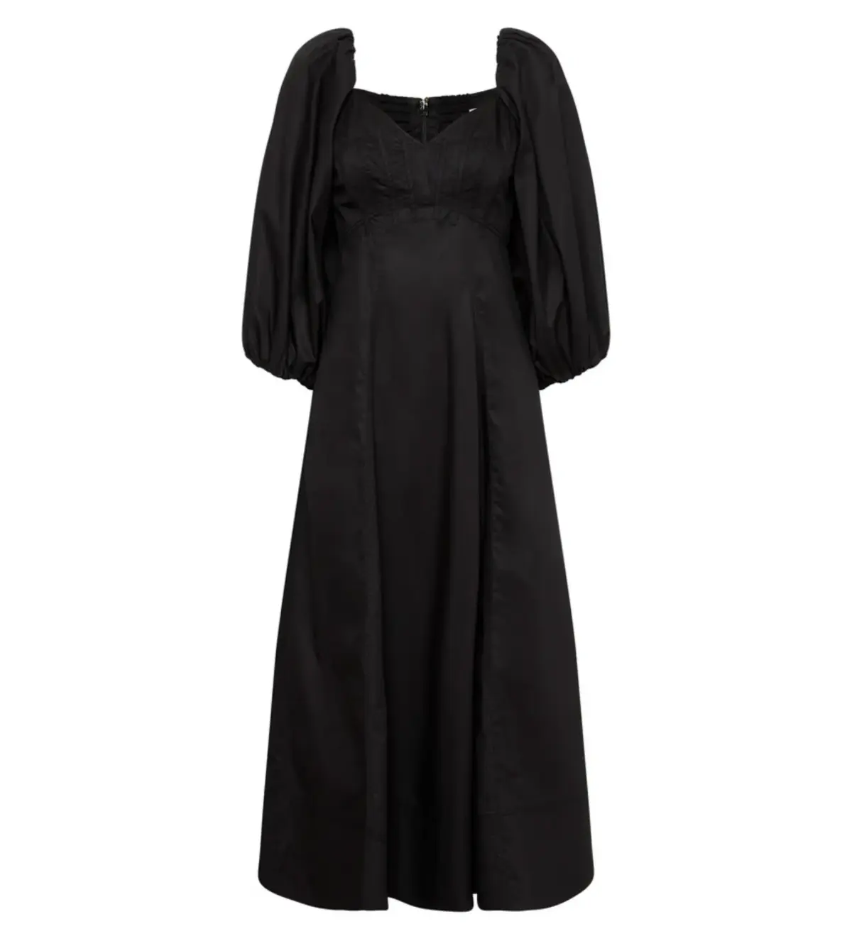 Aje Hester Corsetted Midi Dress Black Size AU 14 - Image 5