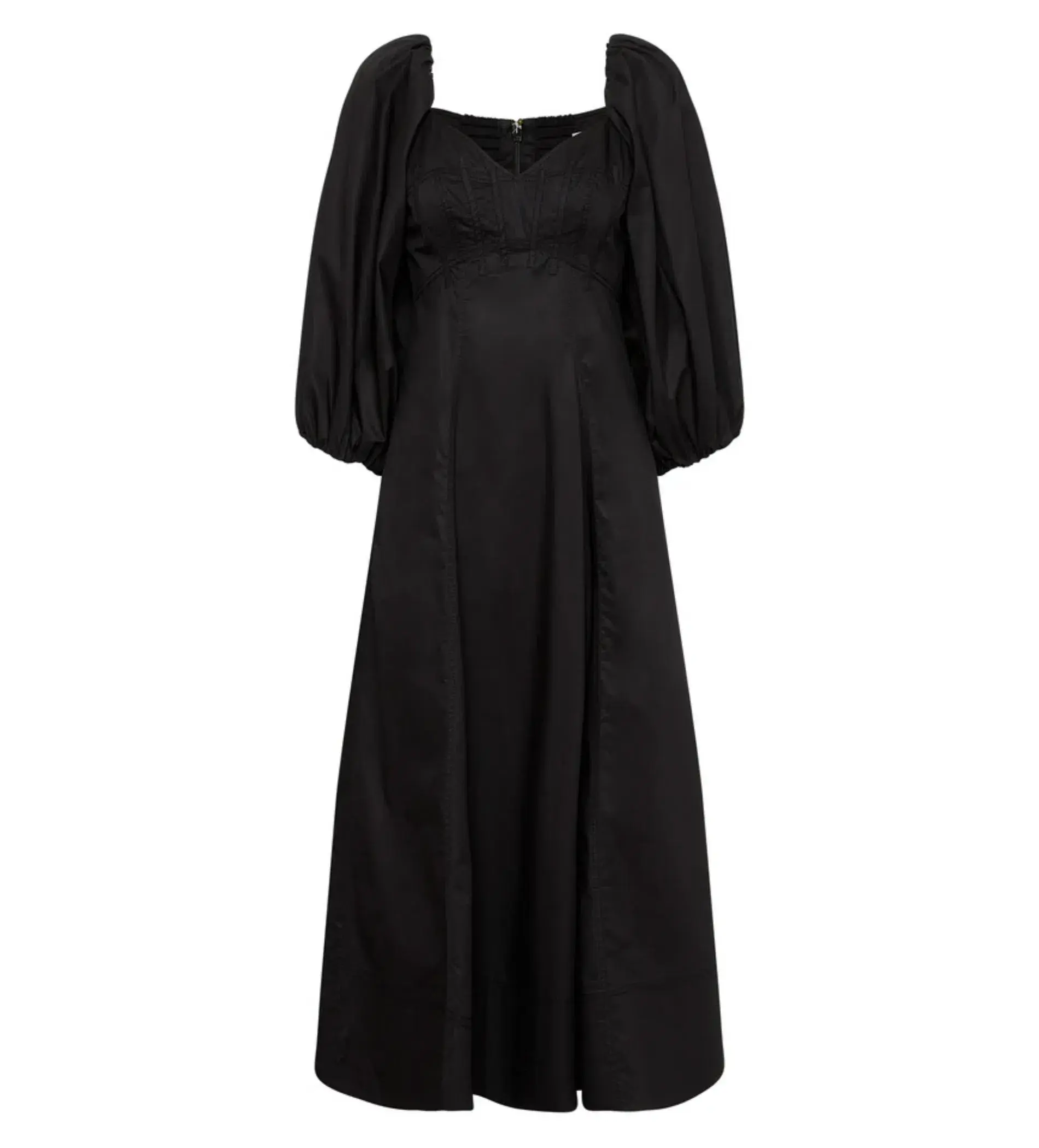 Aje Hester Corsetted Midi Dress Black Size AU 14 - Image 5