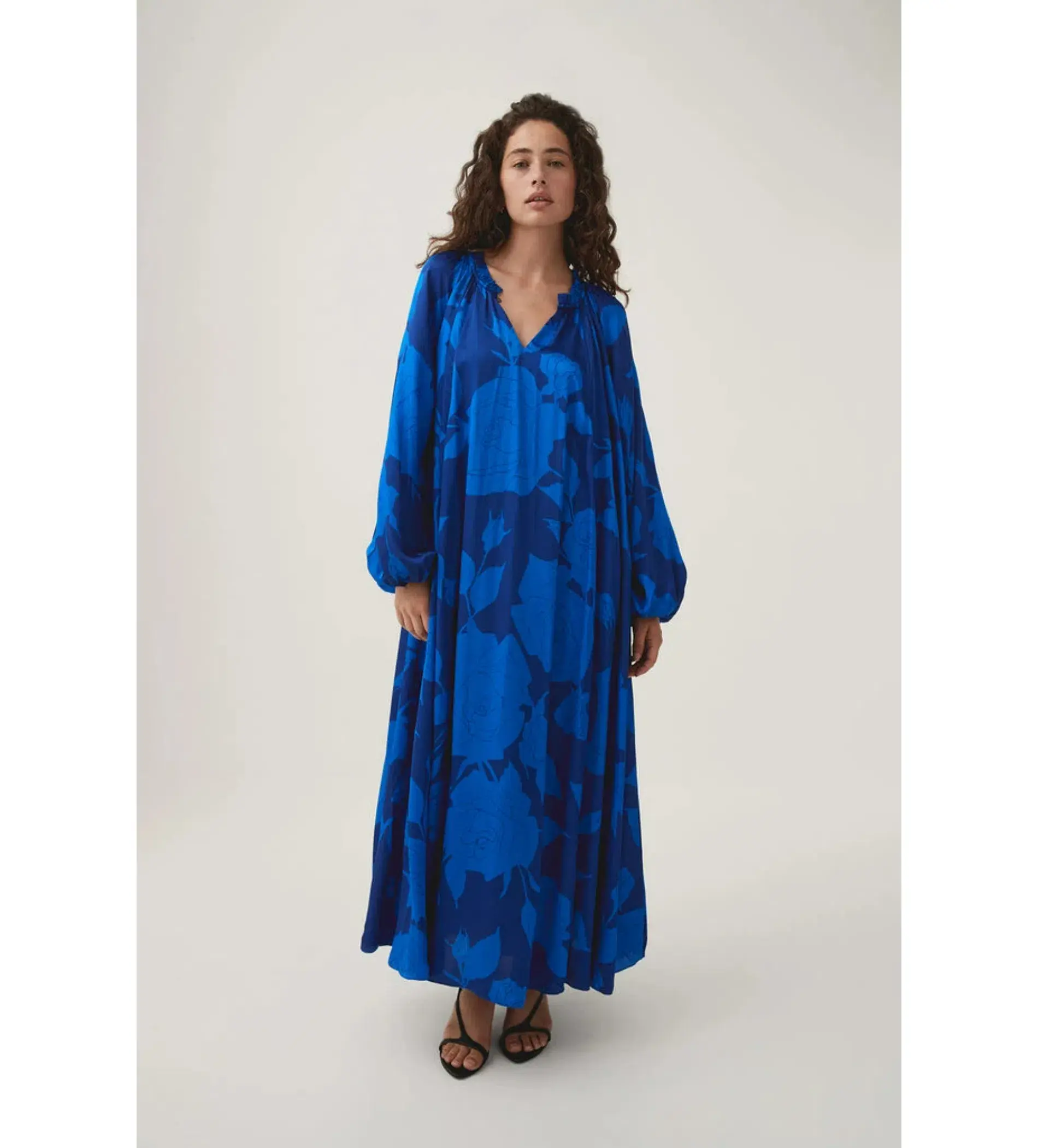Aje Knowing  Belted Smocked Midi Dress Electric Rose Size AU 12  - Image 2