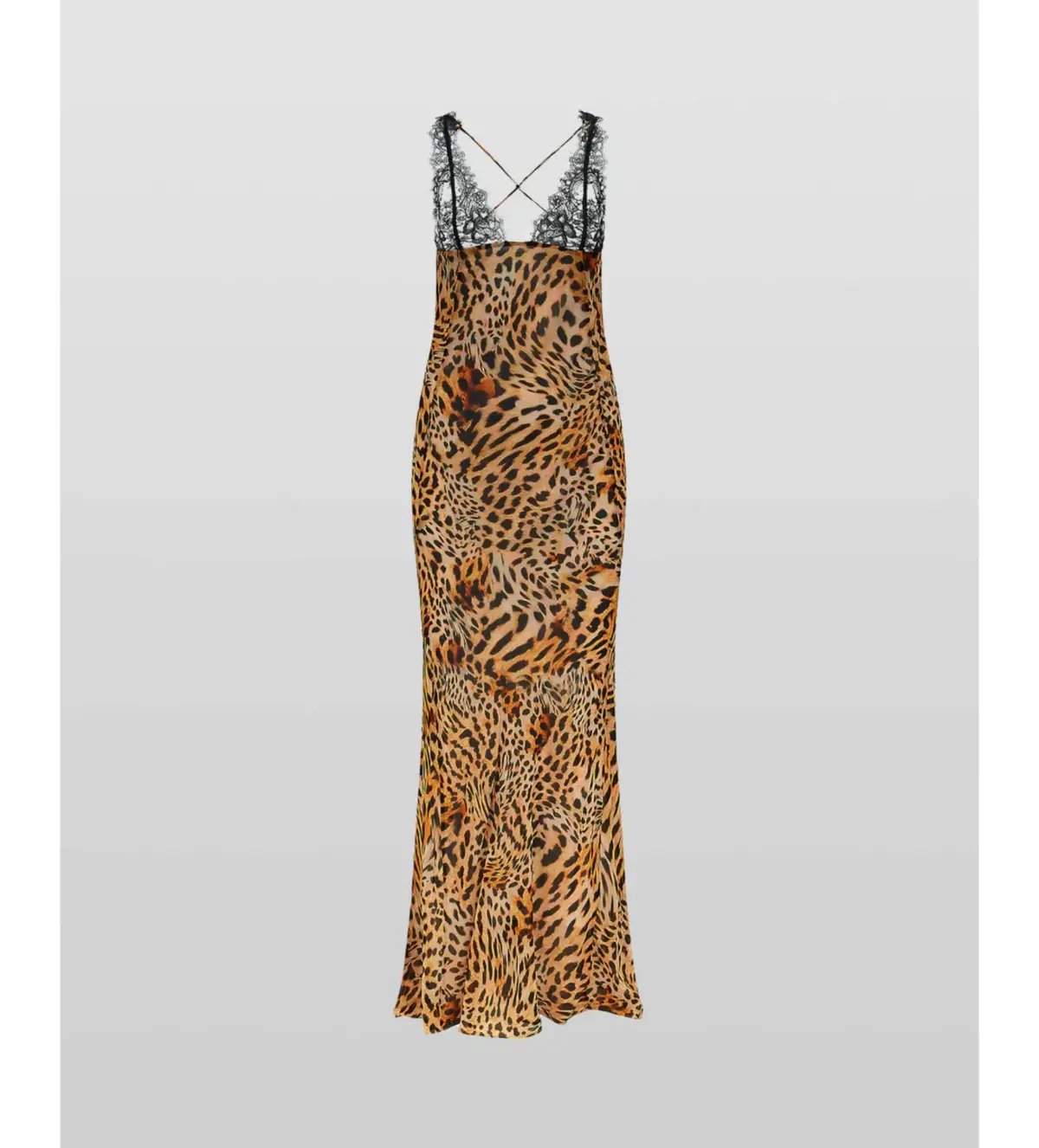 Rat & Boa Akima Leopard Slip Dress Leopard Print Size AU 6  - Image 5