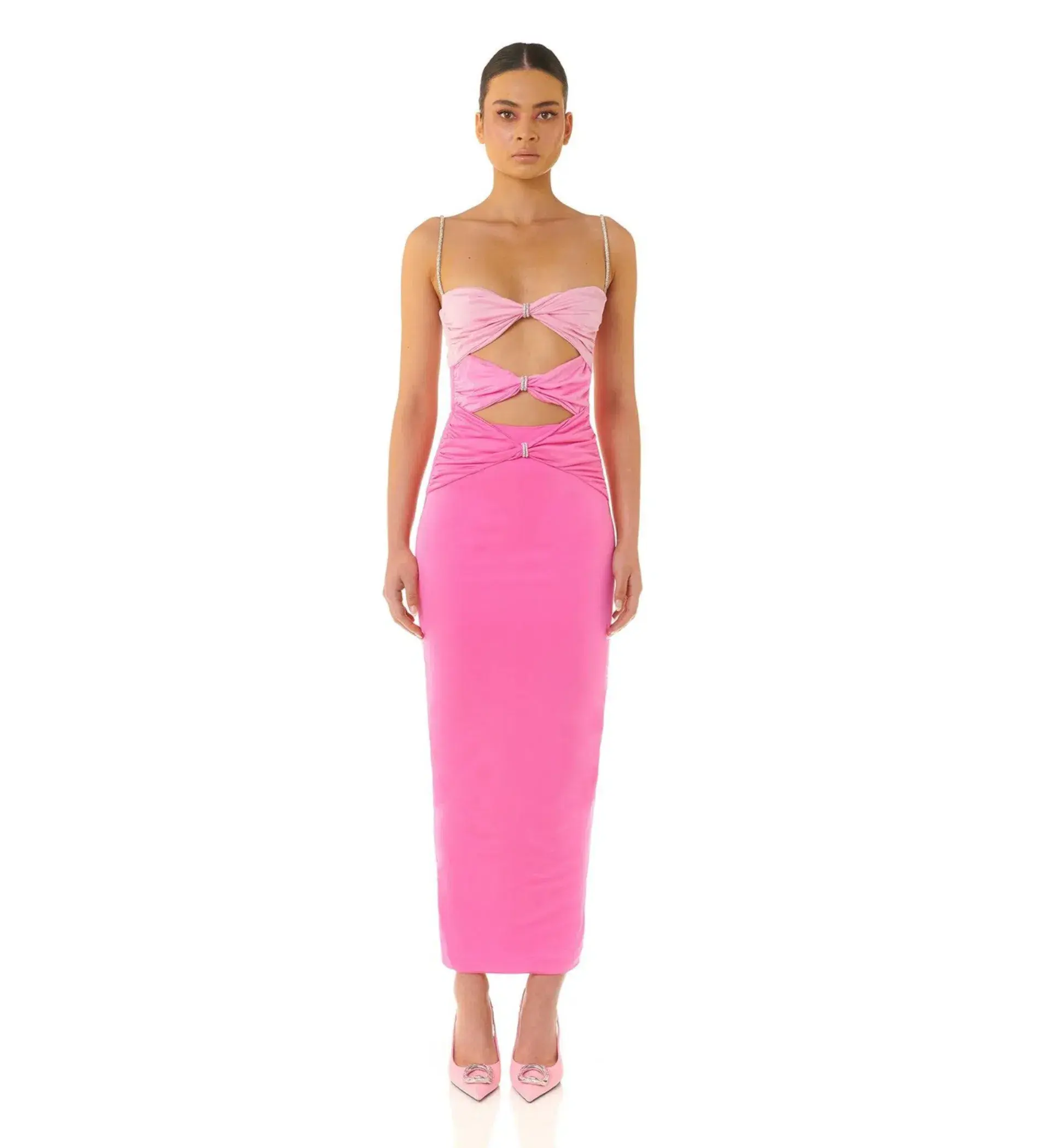 Eliya the Label  Zora Dress in Pink Size XL / AU 14 - Image 1