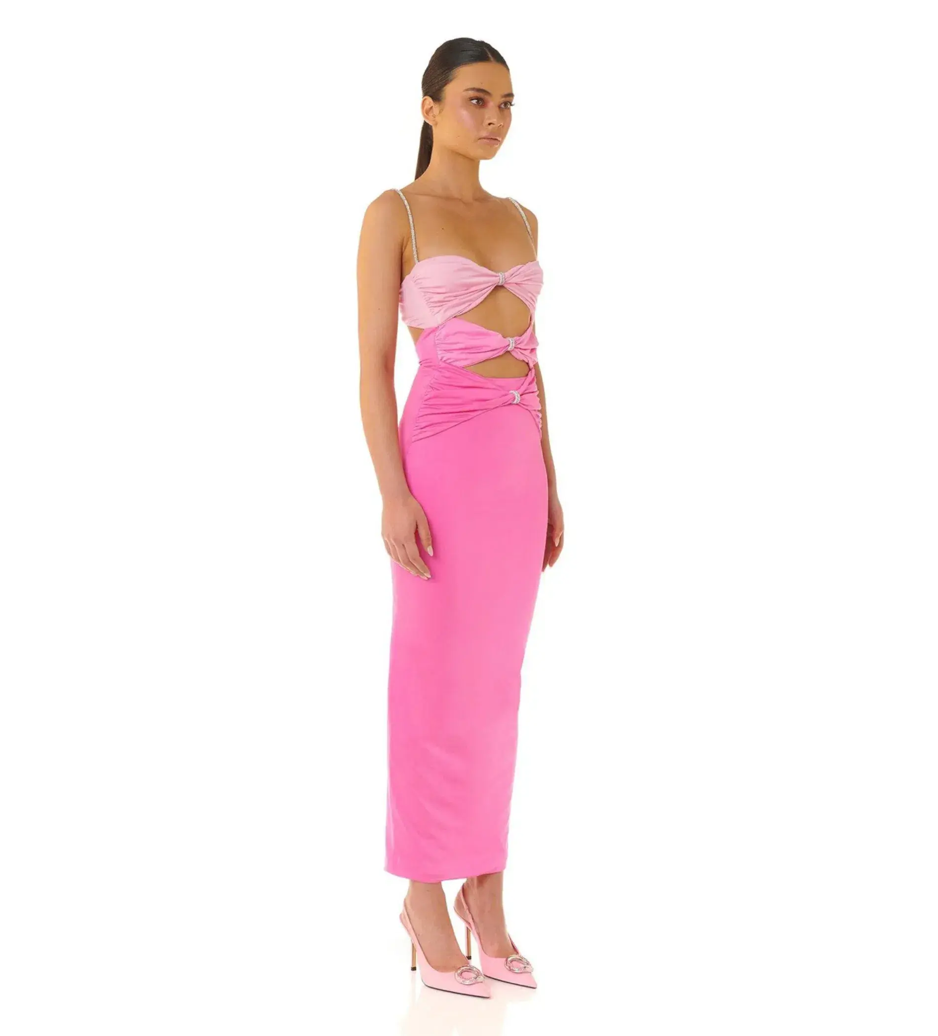 Eliya the Label  Zora Dress in Pink Size XL / AU 14 - Image 2