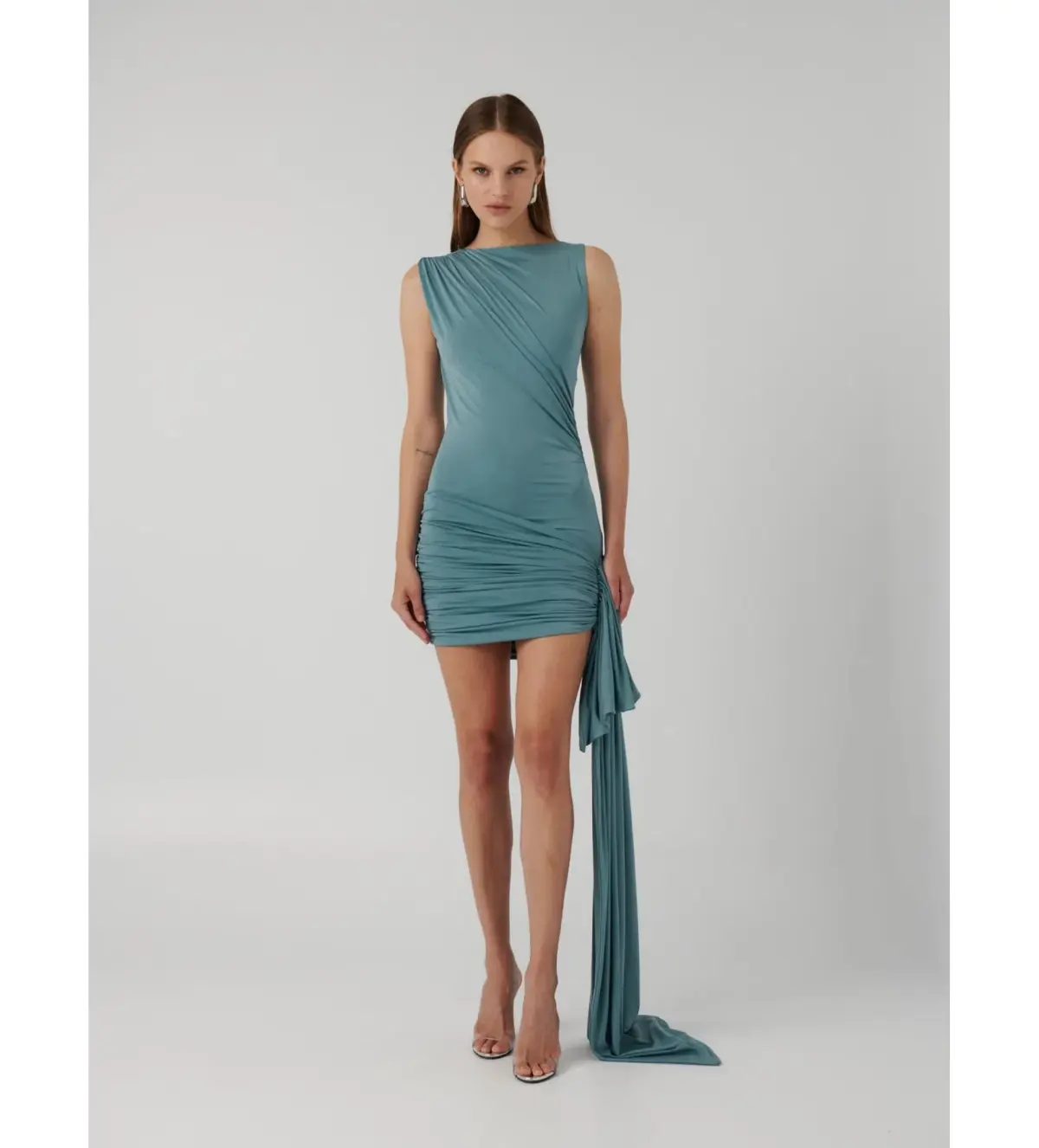 Effie Kats Juno Dress Eucalyptus Size S / AU 8 - Image 1