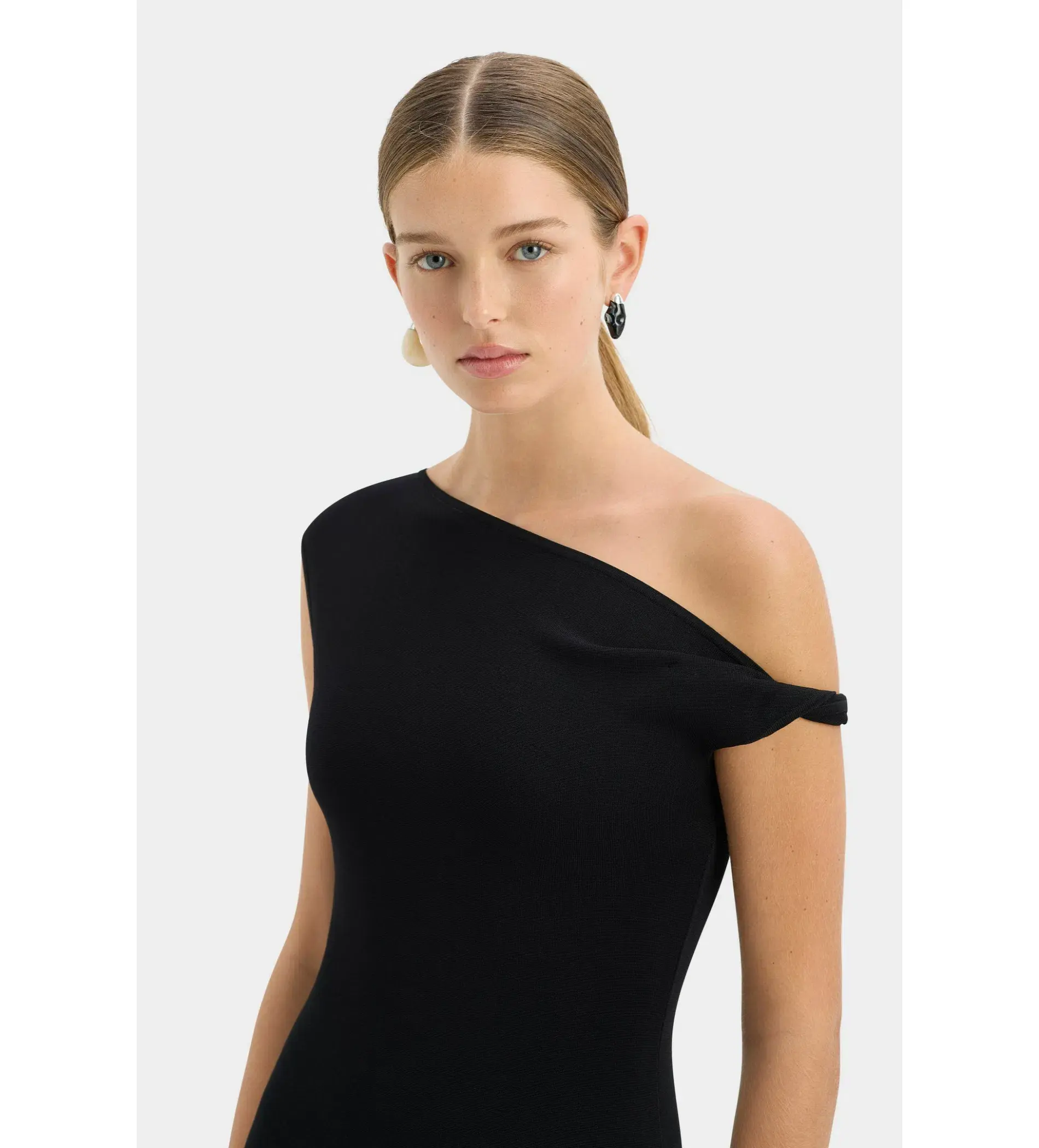 Sir the Label Indigo Twist Dress Black Size AU 6 - Image 3