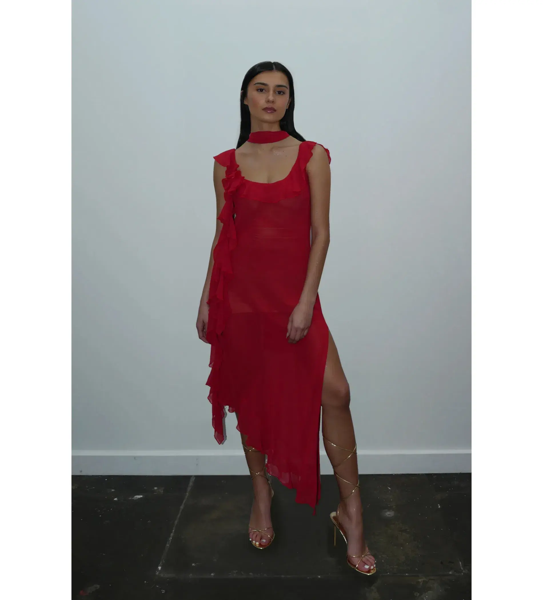 Džo Luna Dress in Red Size S / AU 8 - Image 1