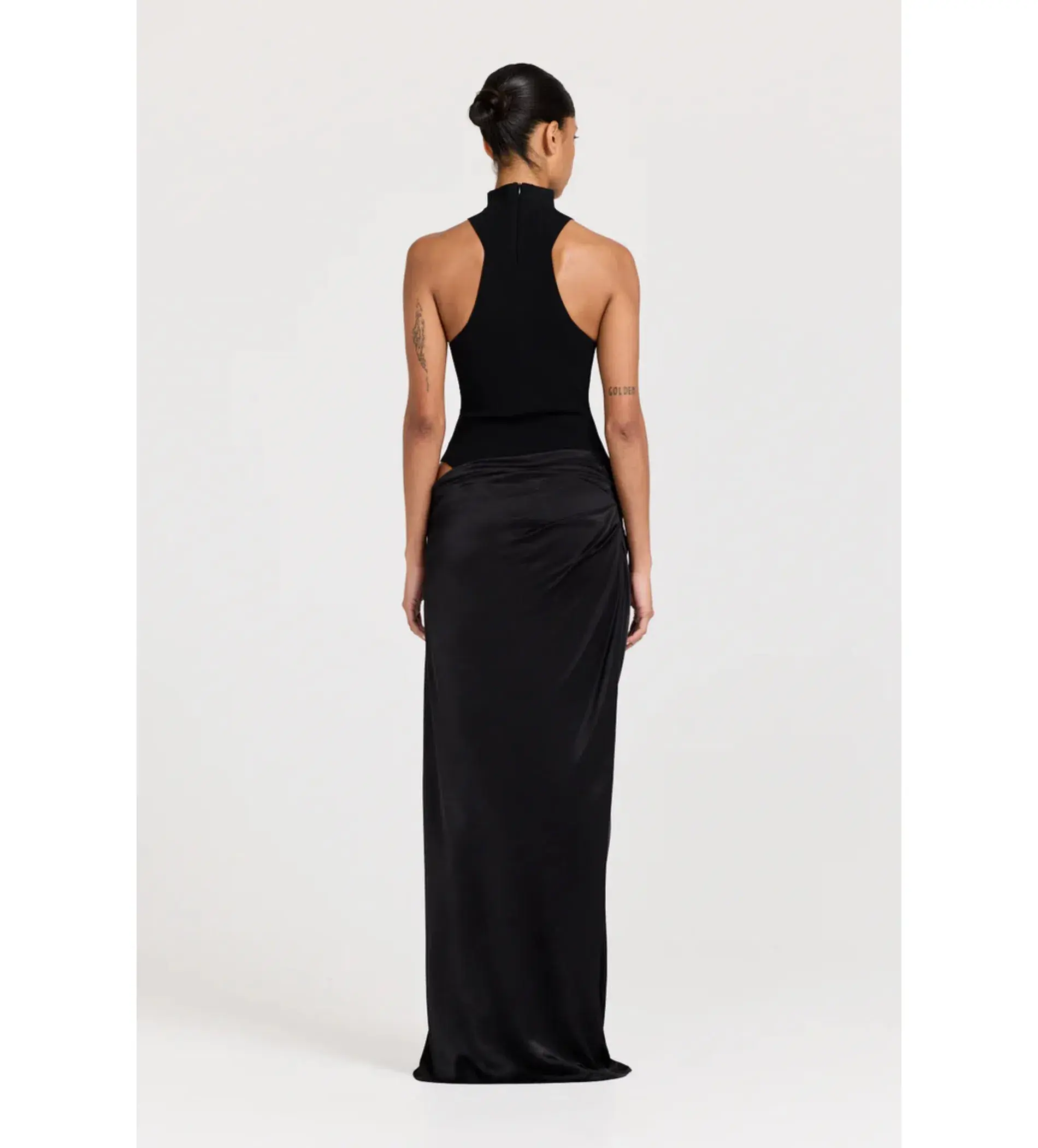 Henne Soraia Dress Black Size AU 8 - Image 4
