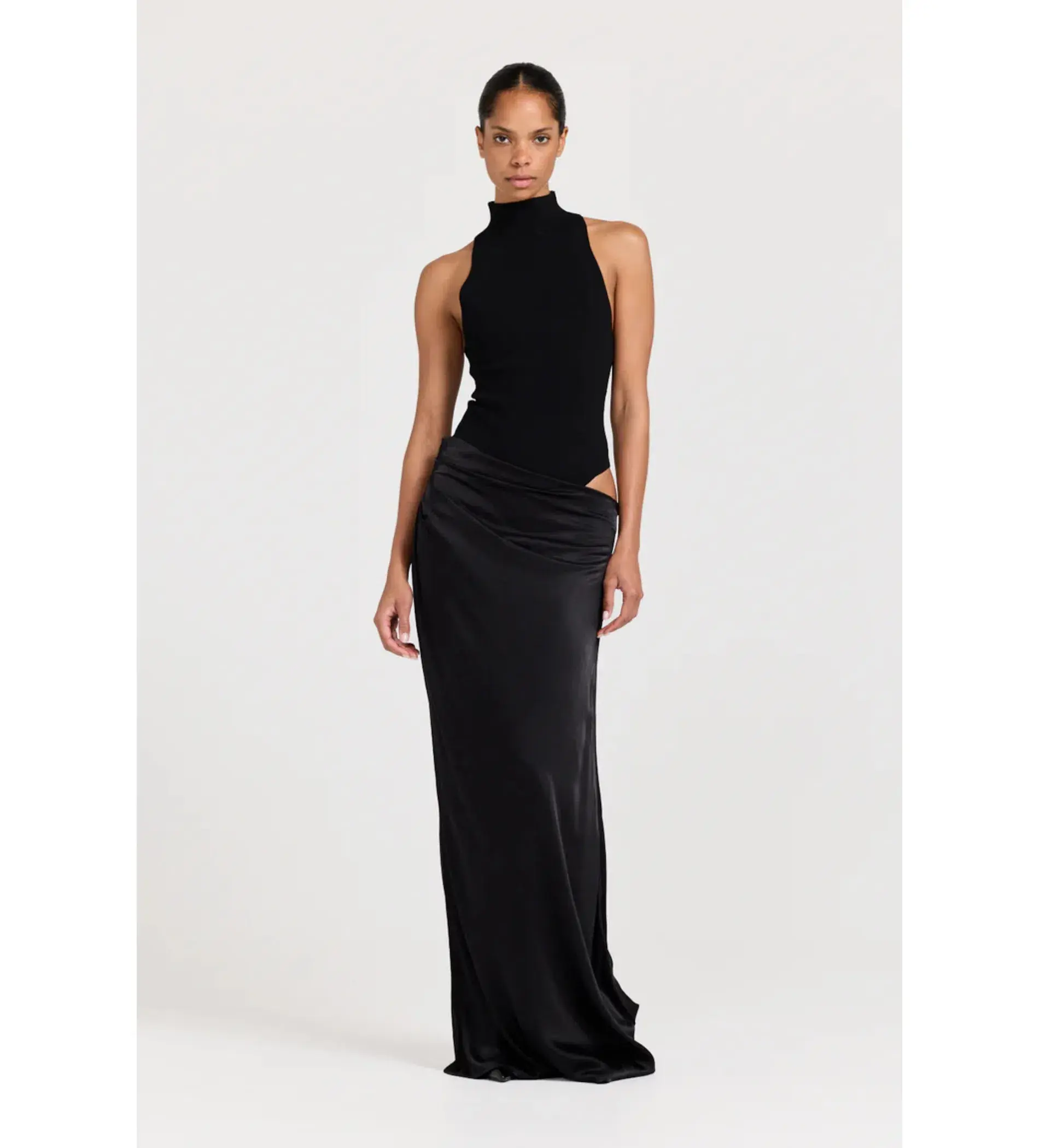 Henne Soraia Dress Black Size AU 8 - Image 2