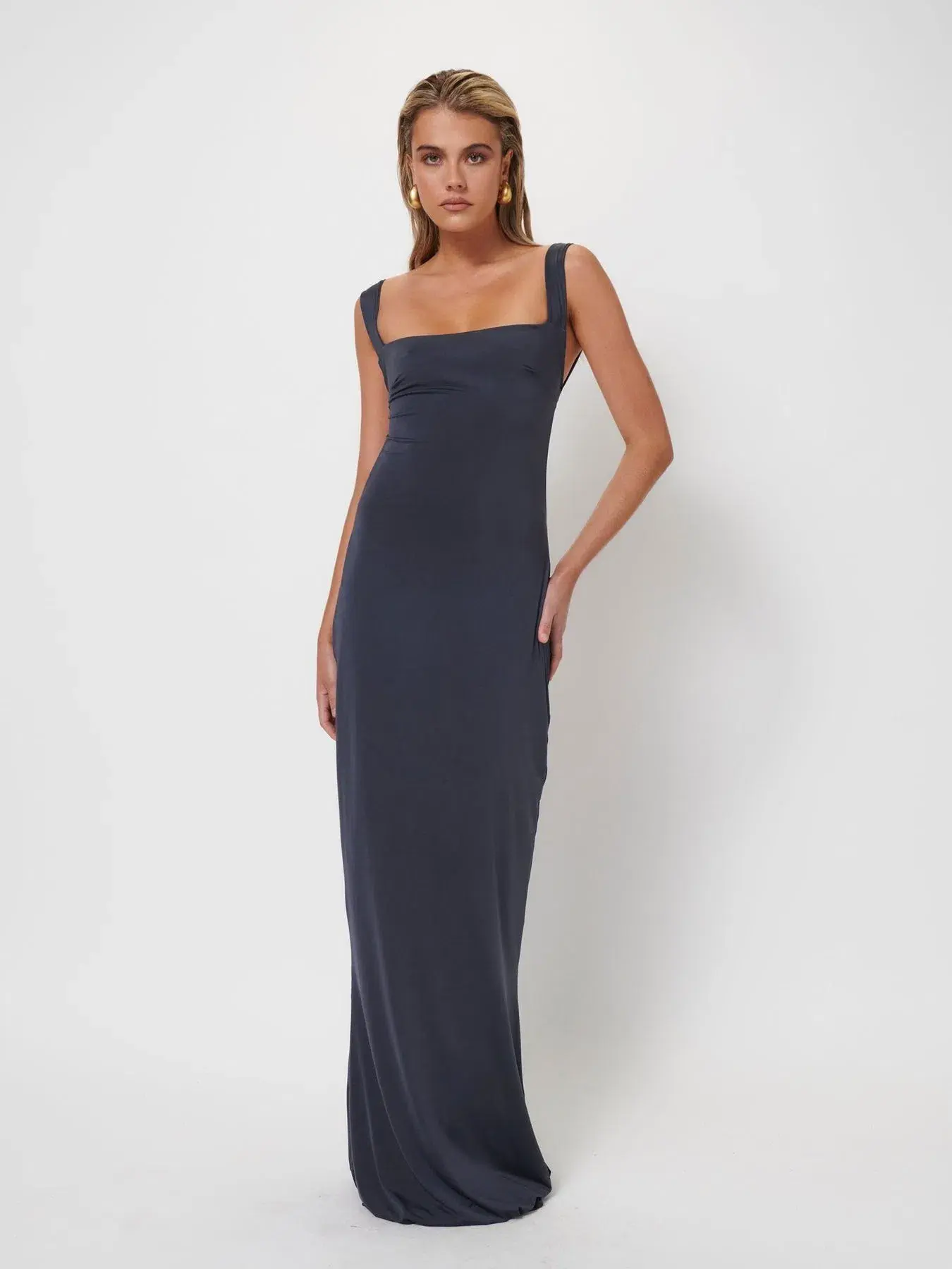Effie Kats Helena Gown Thunder Size 6 - Image 1