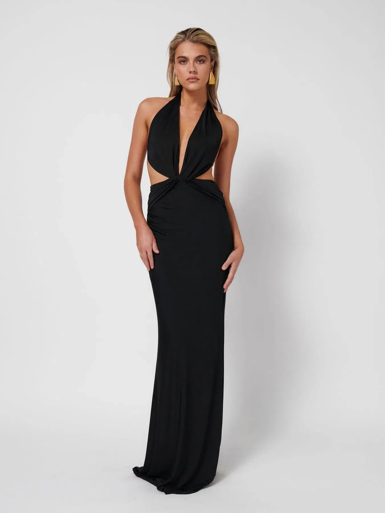 Effie Kats Harper Gown Black Size M / AU 10 - Image 1
