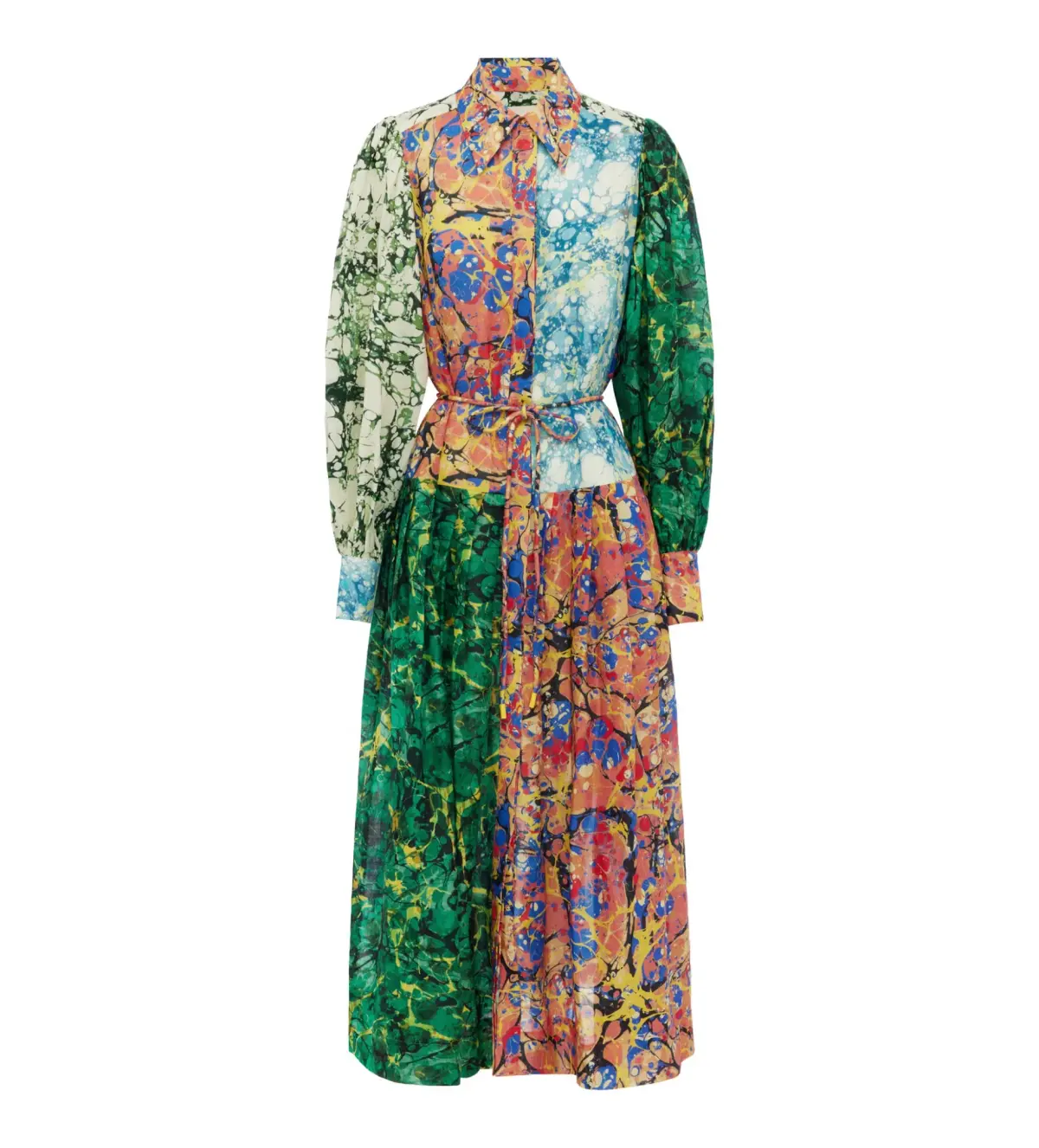 Alemais Sunburst Shirtdress Multi Size 12 - Image 2