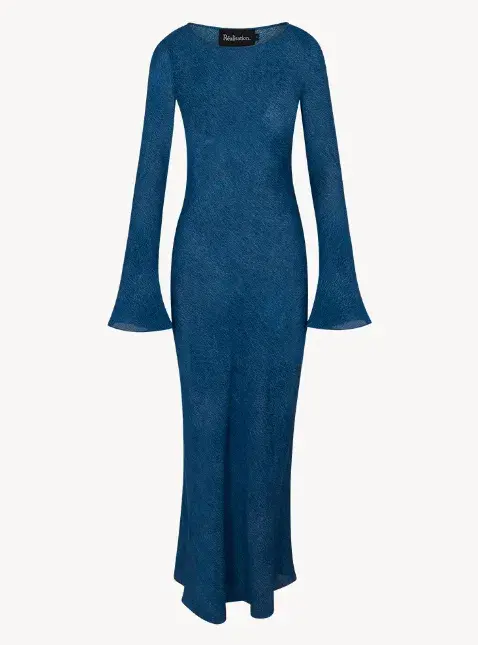 Realisation Par Gia Maxi Dress in Denim Size 10 - Image 2