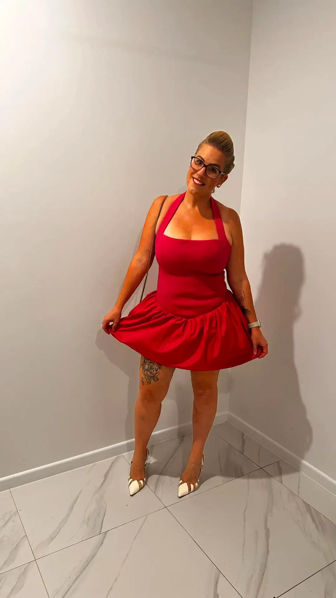 Bianca & Bridgett  Brianna Mini Dress Pink Size XL / AU 14 for rent on The Volte - main image