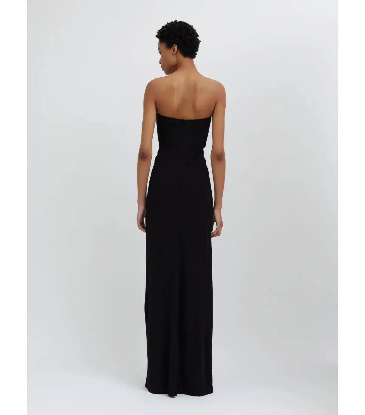 Christopher Esber Arched Palm Strapless Dress Black Size 10 - Image 2