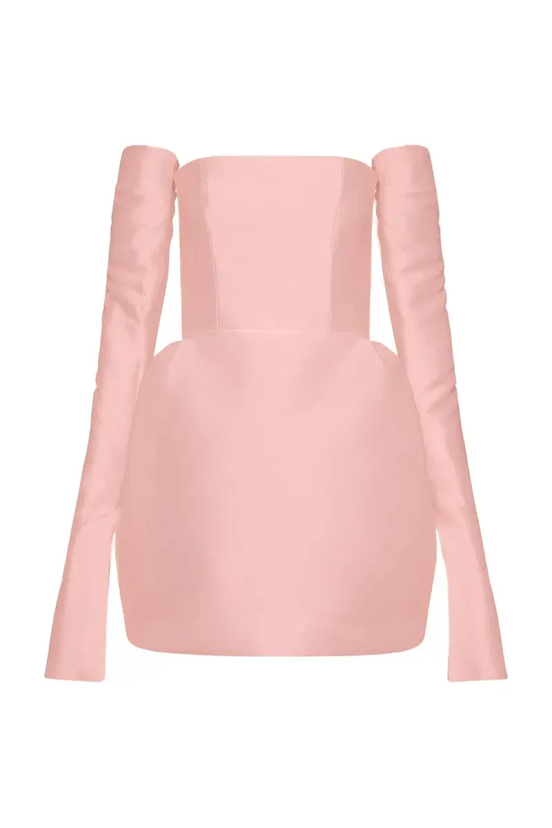 Mariam Seddiq Luis Mini Dress Blossom Size AU 8 for rent on The Volte - main image