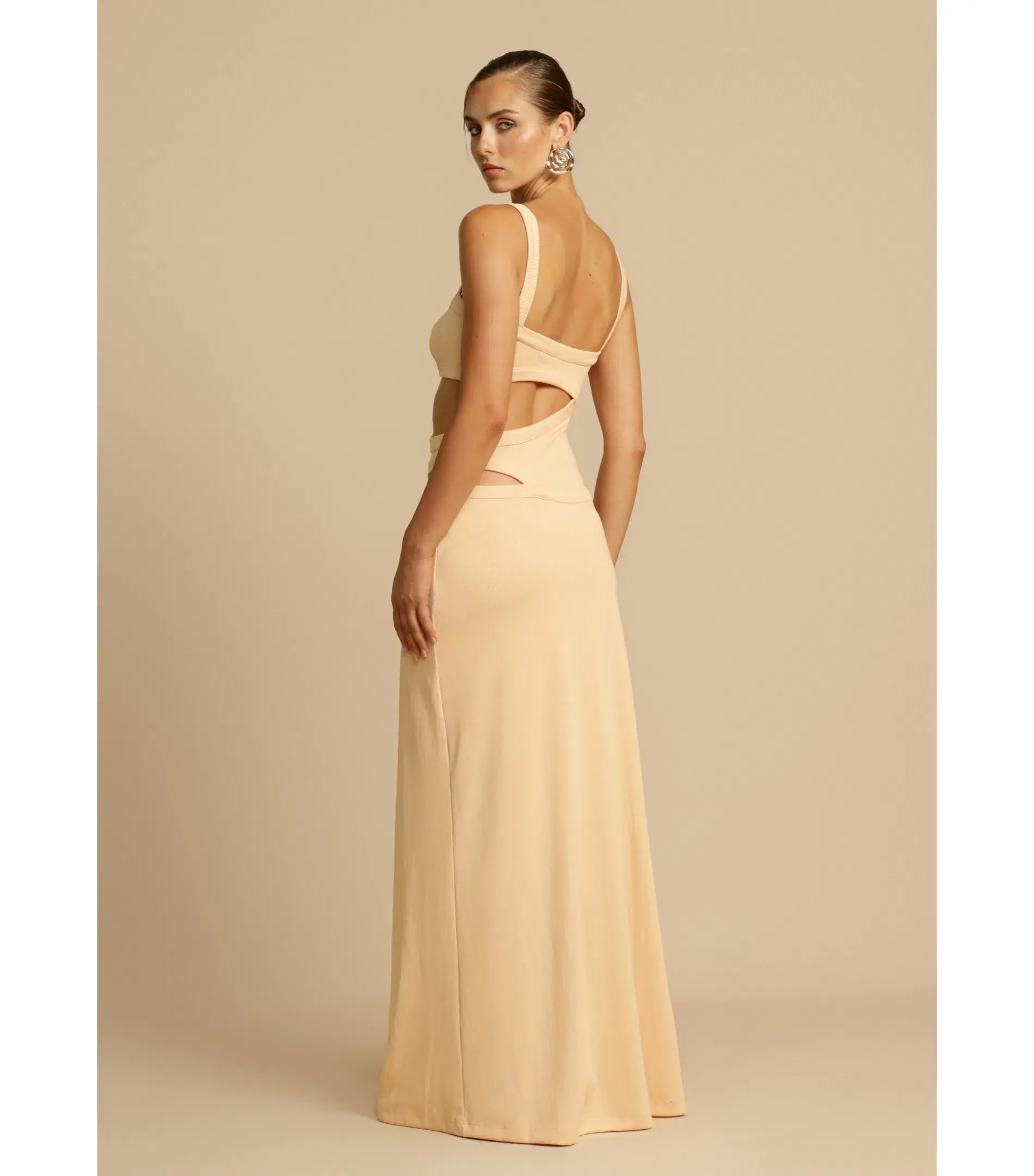 Arcina Ori Jetta Maxi  Dress Butter Size 6 - Image 3