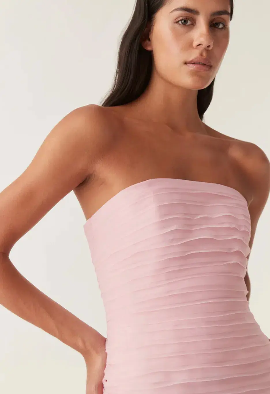Aje Soundscape Maxi Dress Pink Size 6 - Image 5