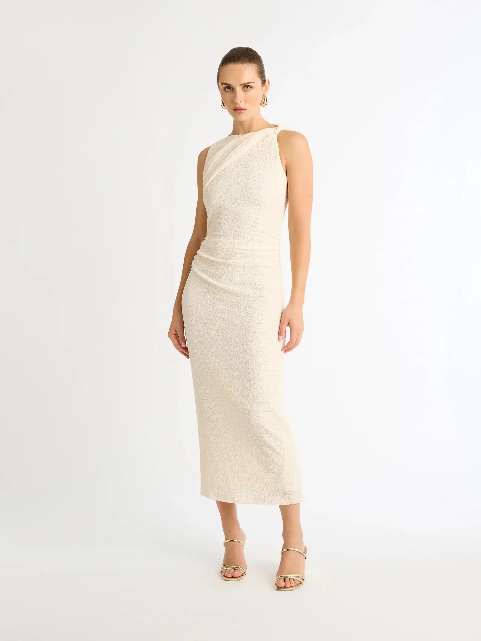 Sheike Eastside Dress Cream Size 8  - Image 1