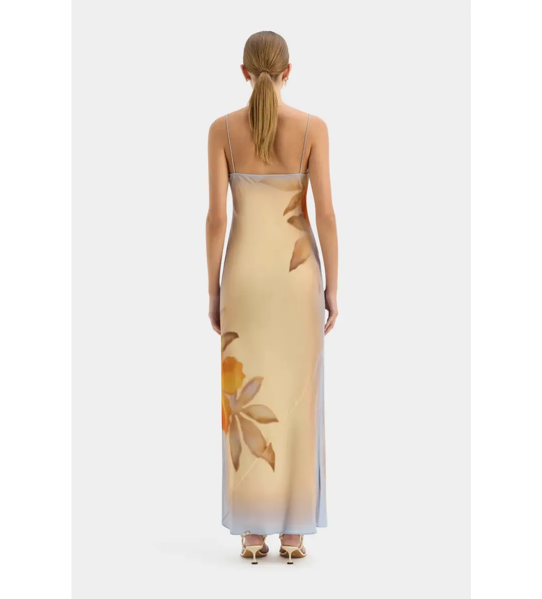 Sir Serene Slip Dress in Sequoia Floral Size 2 / AU 10   for rent on The Volte - main image