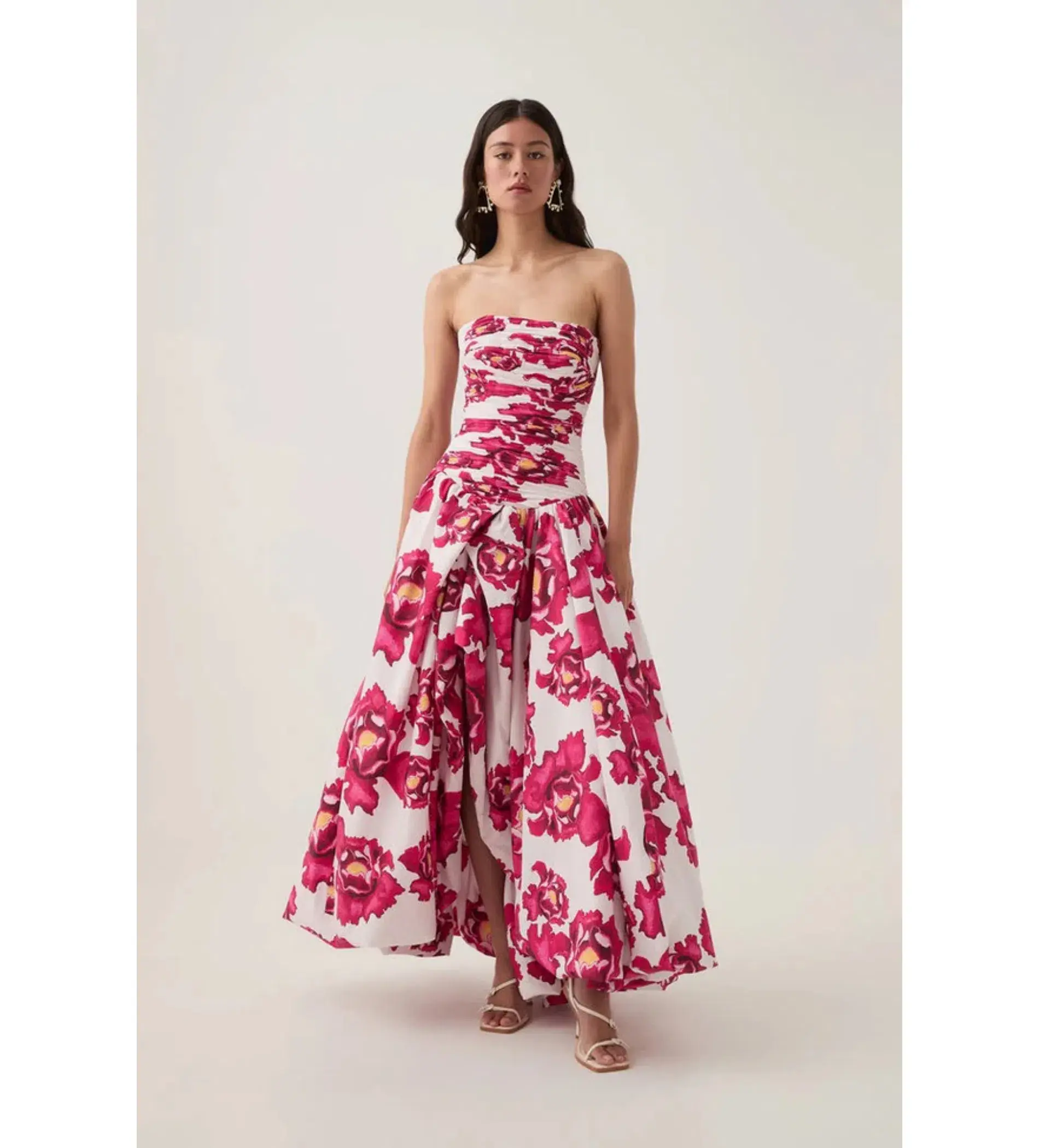 Aje Behold Maxi Dress Boldly Blooming Size Small / AU 8 - Image 1