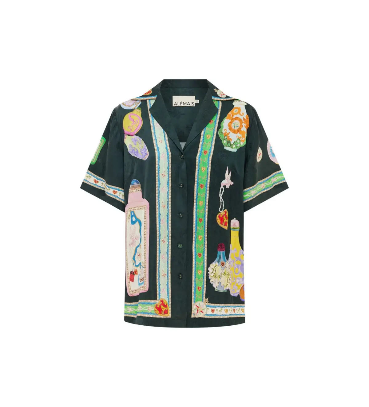 Alemais Royal Shirt and Pant Set Green Size AU 8 - Image 3