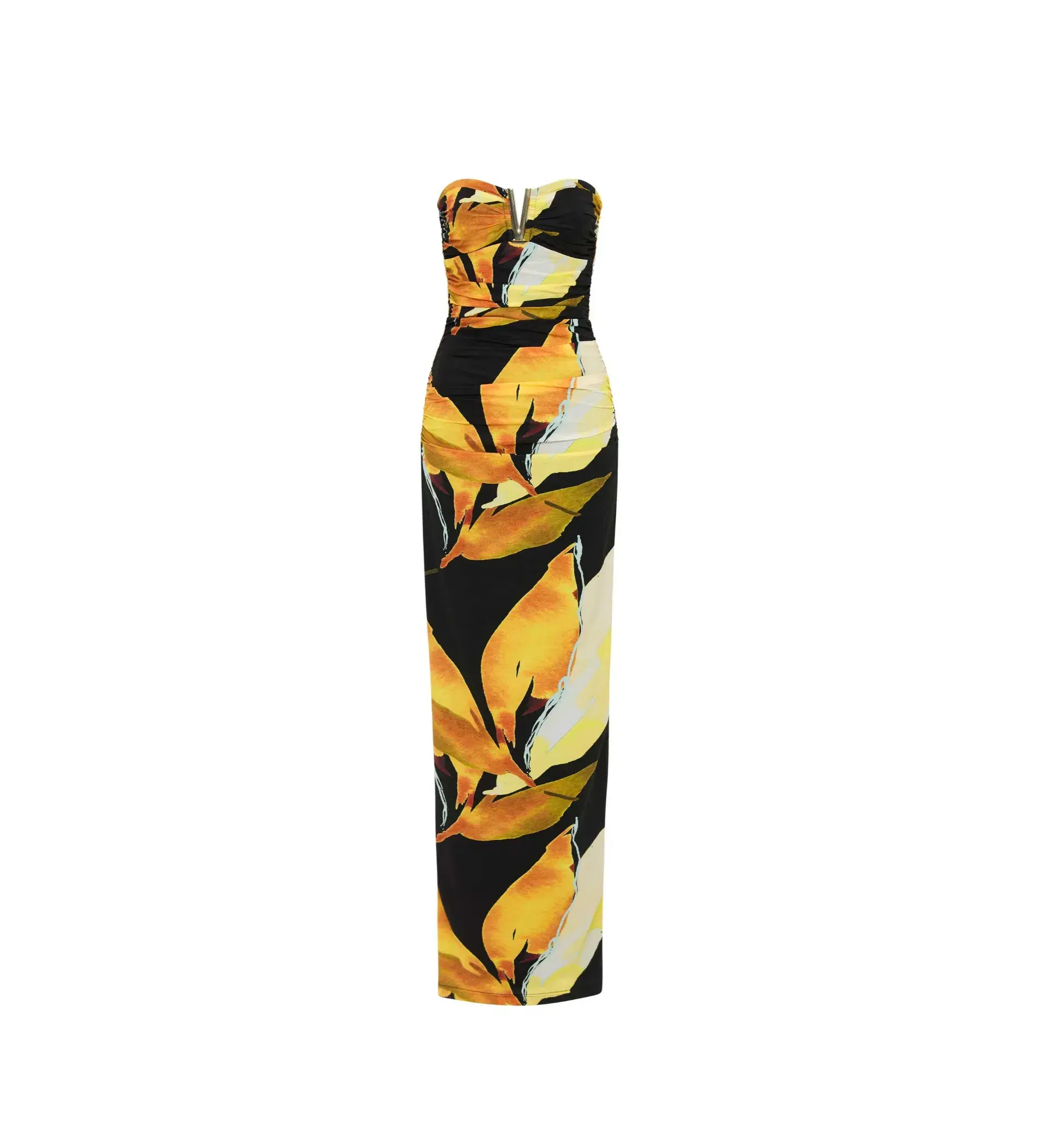 Rebecca Vallance Petals Of Paradise Gown Maxi Dress Print Size AU 8 - Image 5