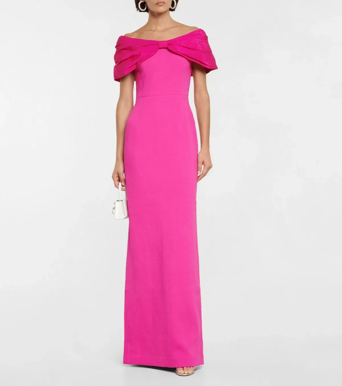Rebecca Vallance Cupids Bow Gown Pink Size 10 - Image 1