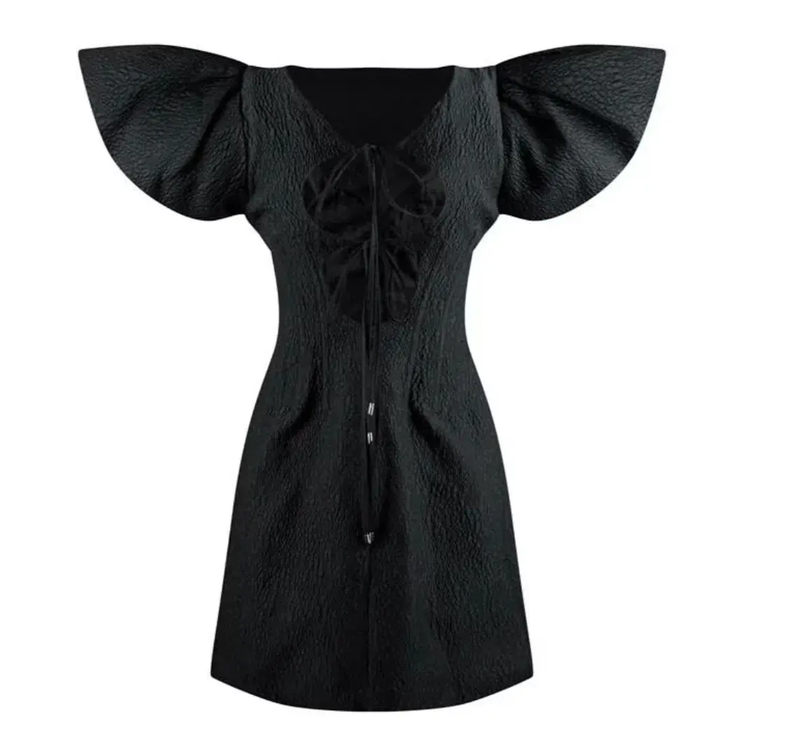 Rachel Gilbert Emiko Mini Dress Black Size 8 - Image 4