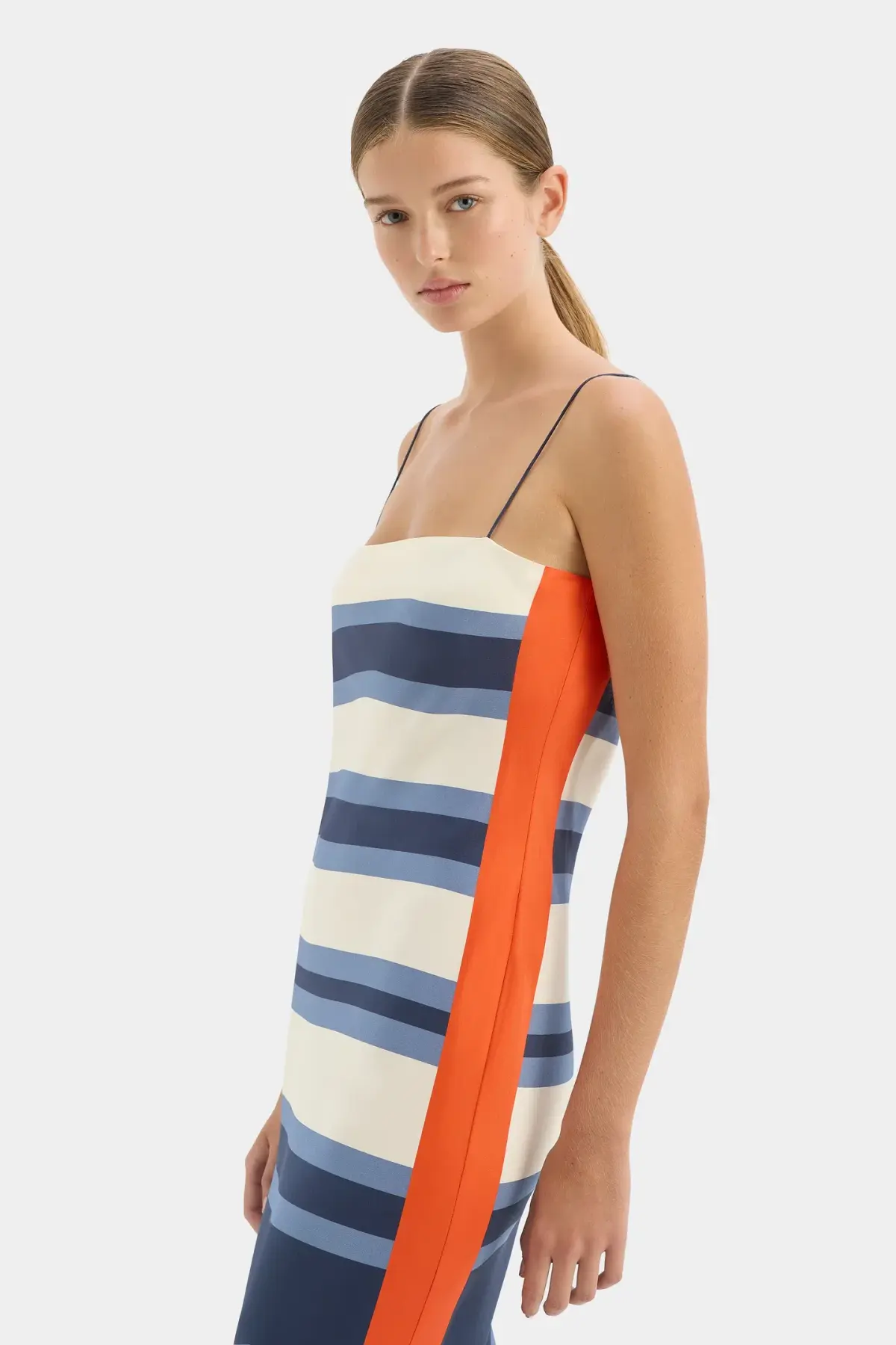 Sir the Label Dazed Slip Dress Studio Print Size 10 - Image 2
