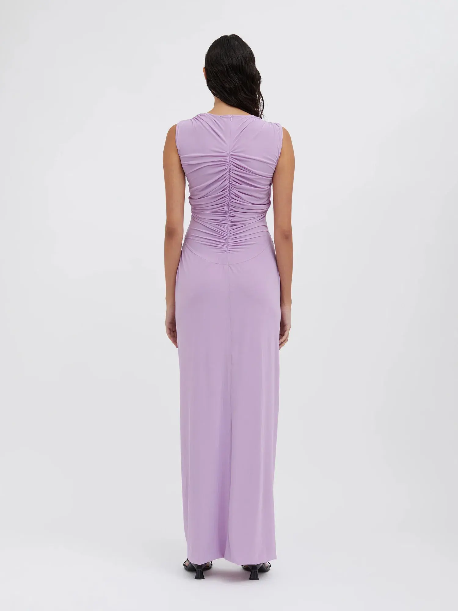 Christopher Esber Venus Tank Maxi Dress Lilac Size 6 - Image 2