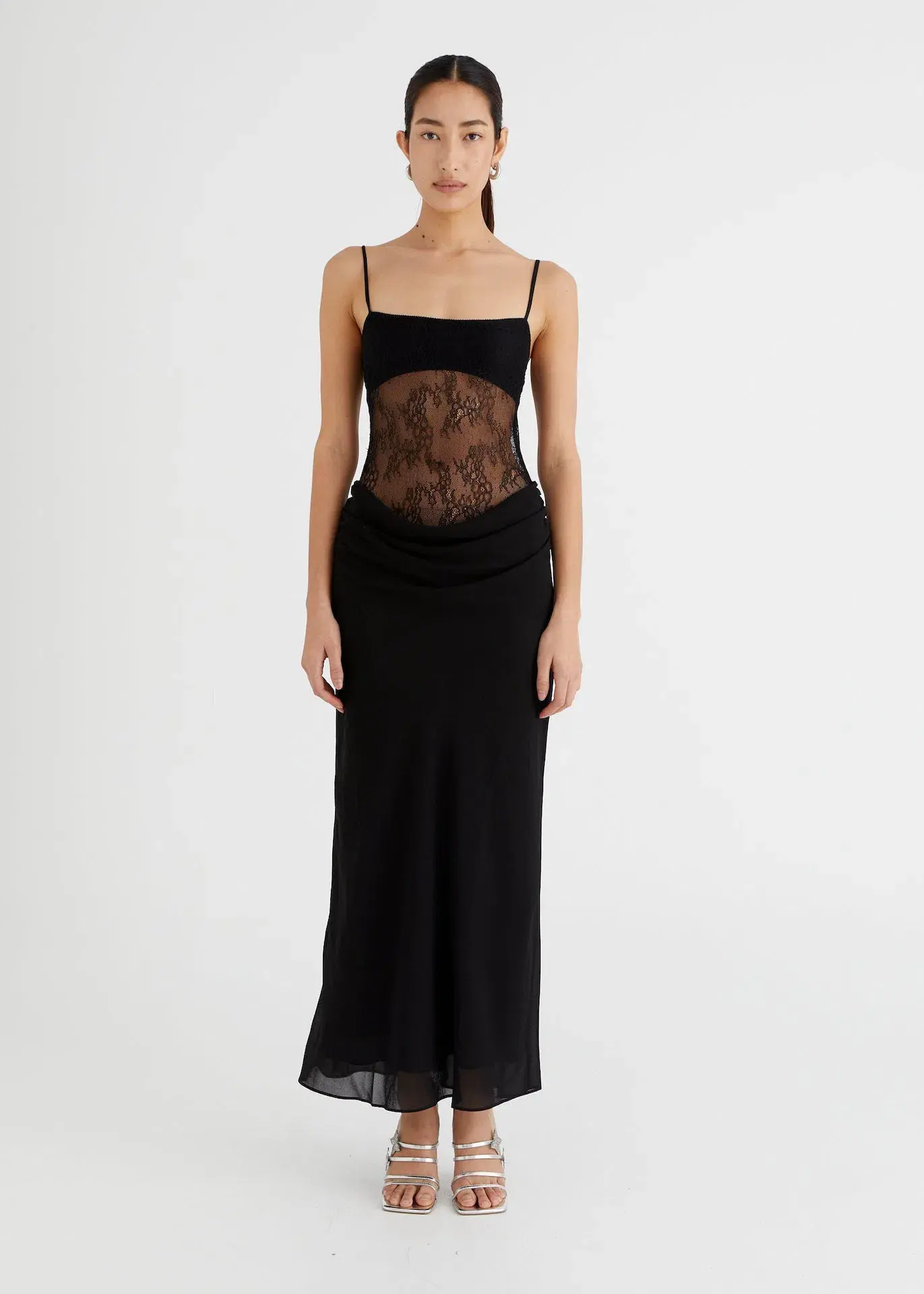 Benni Gabriel Maxi Dress Black Size 6 - Image 1
