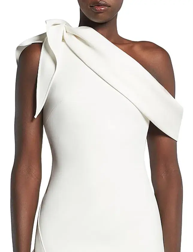 Maticevski Rigor Mini Dress White Size 6 - Image 4