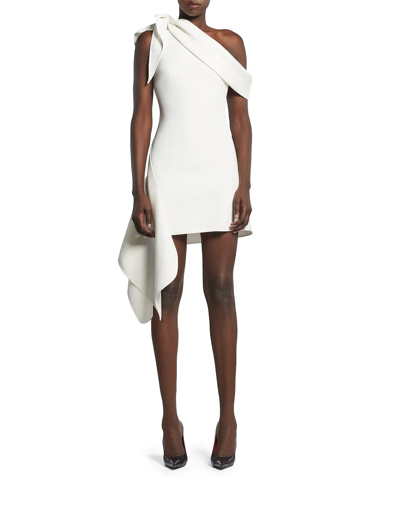 Maticevski Rigor Mini Dress White Size 6 - Image 1