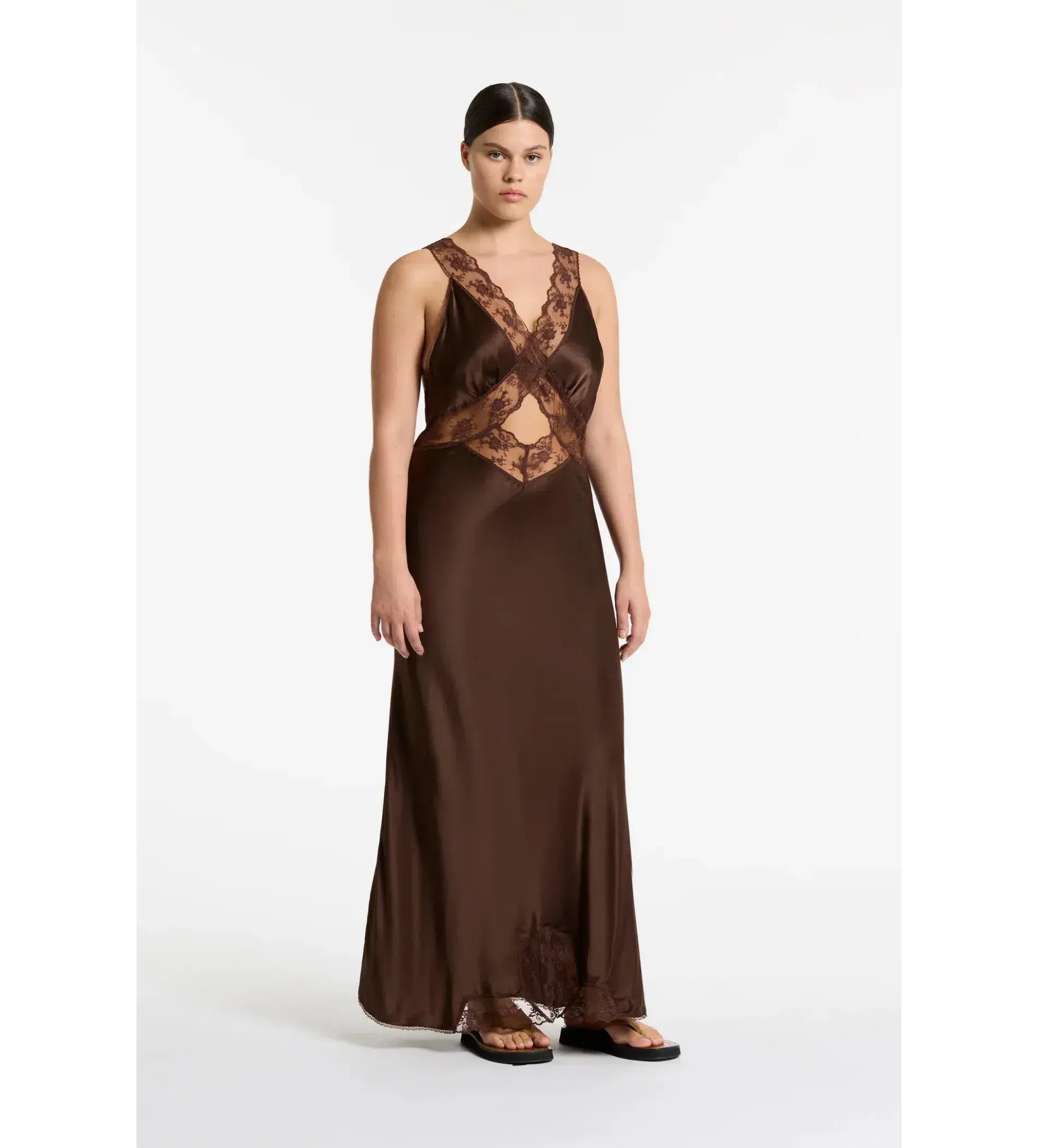 Sir The Label Aries Gown Brown Size 1 / AU 8 - Image 3