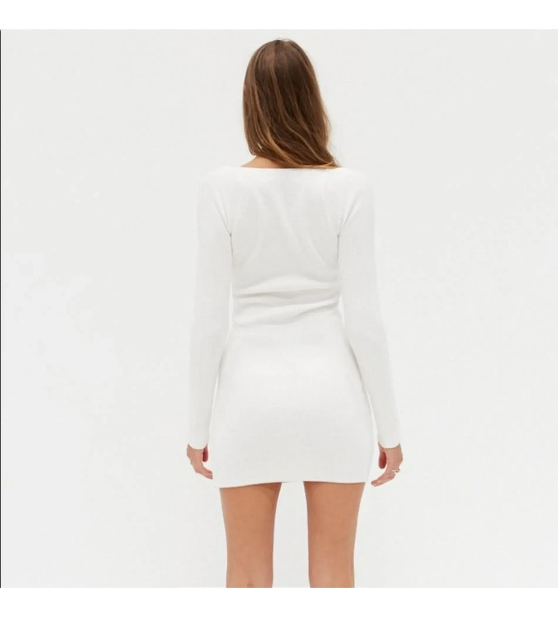 Style Addict Grace Dress White Size AU 8 - Image 5
