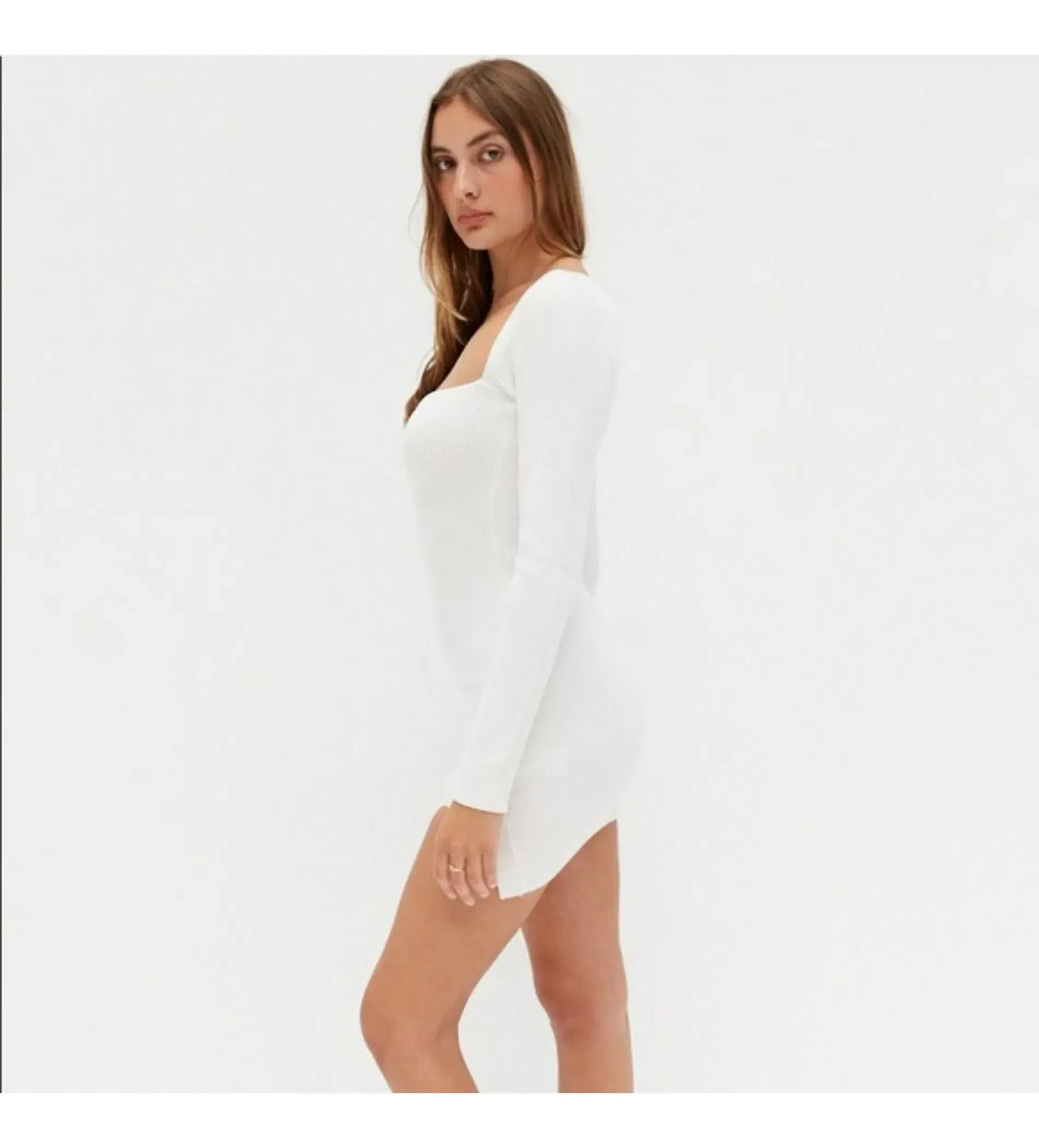 Style Addict Grace Dress White Size AU 8 - Image 4