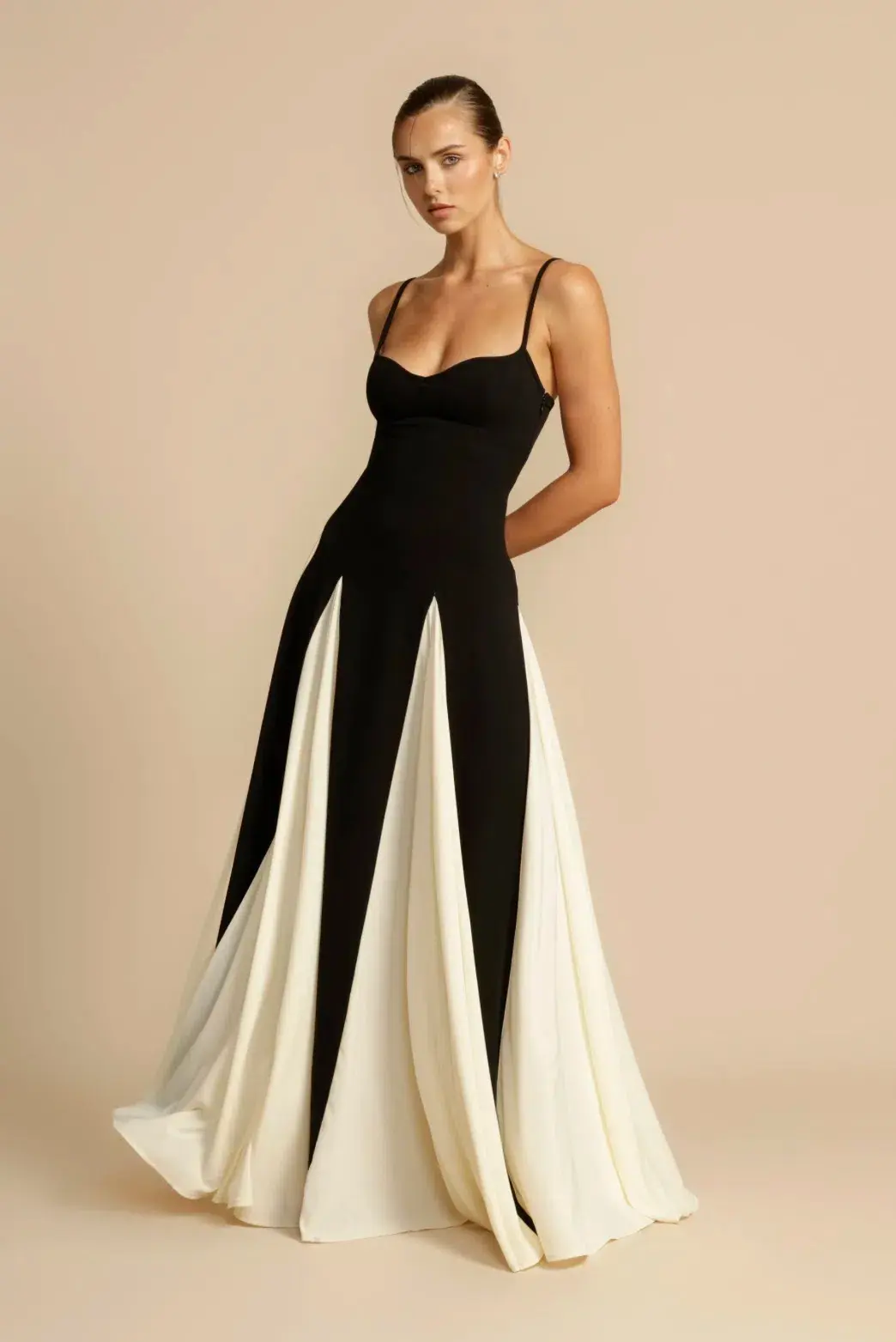 Arcina Ori Paloma Dress Black/White Size AU 6 - Image 1