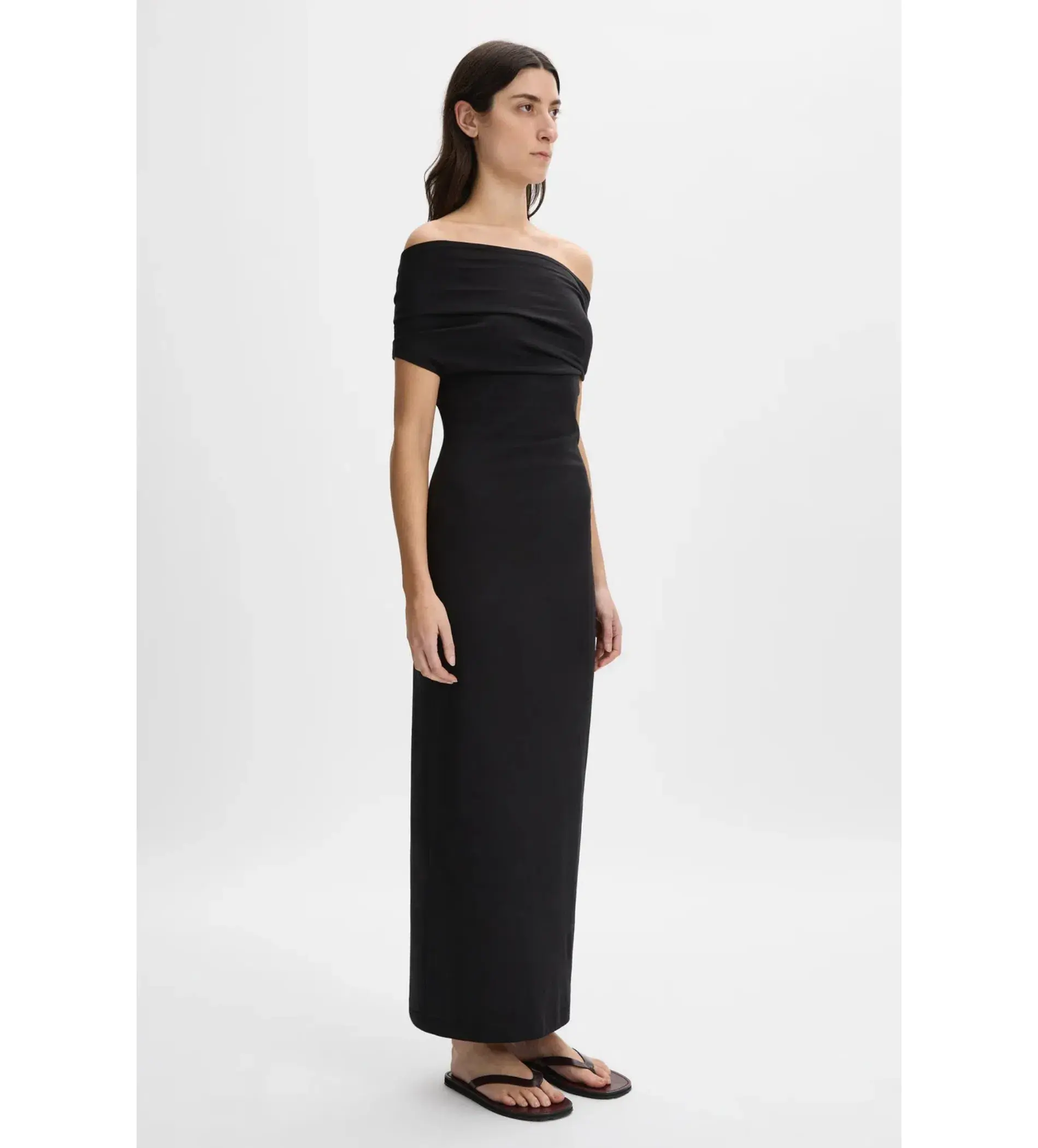 Beare Park Cotton Jersey Glove Dress Black Size AU 10 - Image 2