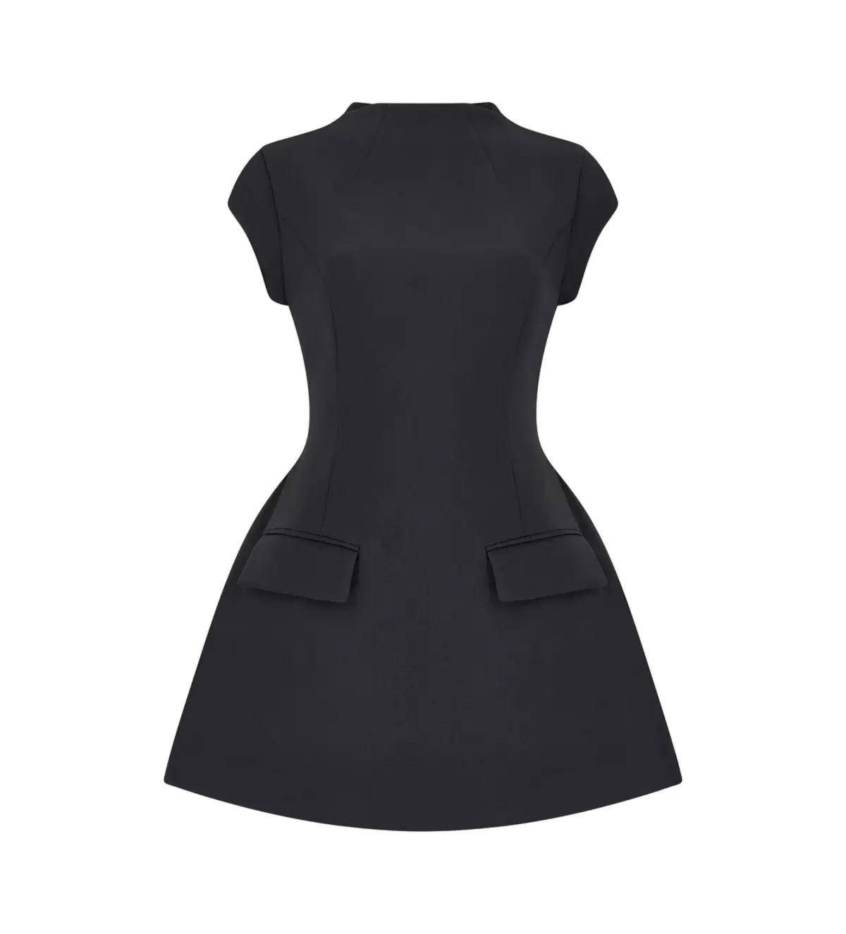 Odd Muse The Ultimate Muse Cap Sleeve Mini Dress Black Size L / AU 12 - Image 3